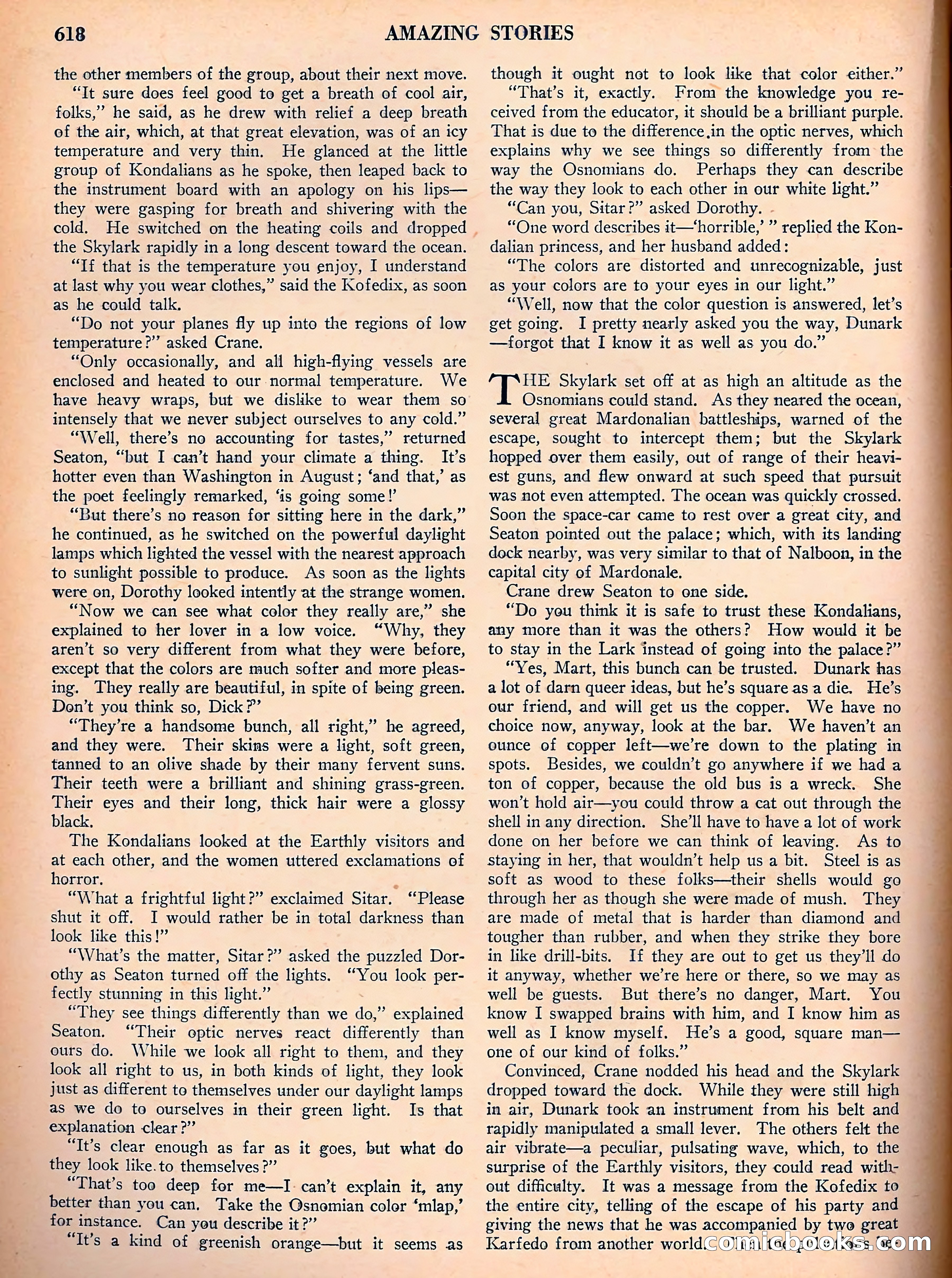 Amazing Stories, Vol. 3, No. 7 — page 43 of 97