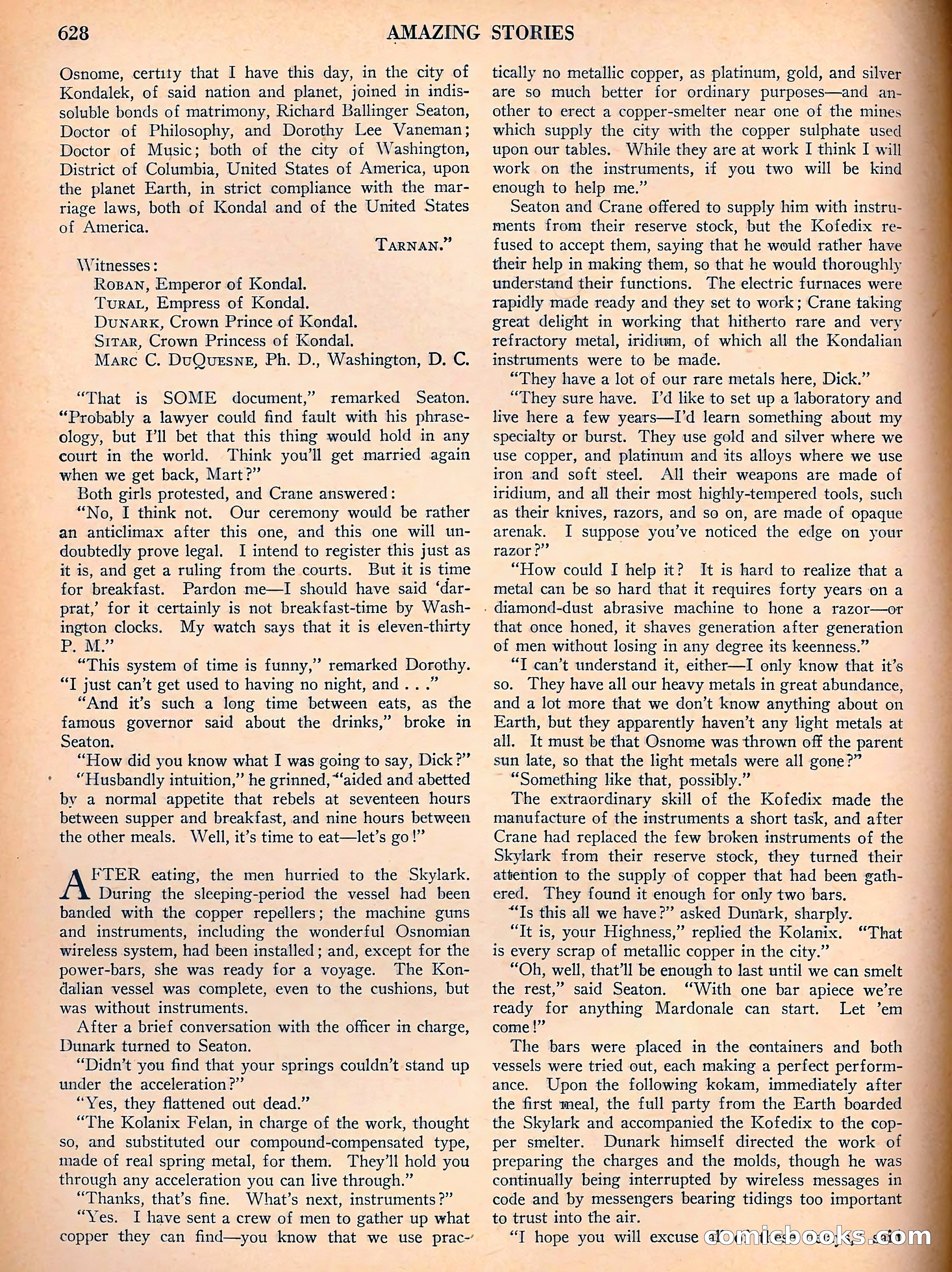 Amazing Stories, Vol. 3, No. 7 — page 53 of 97
