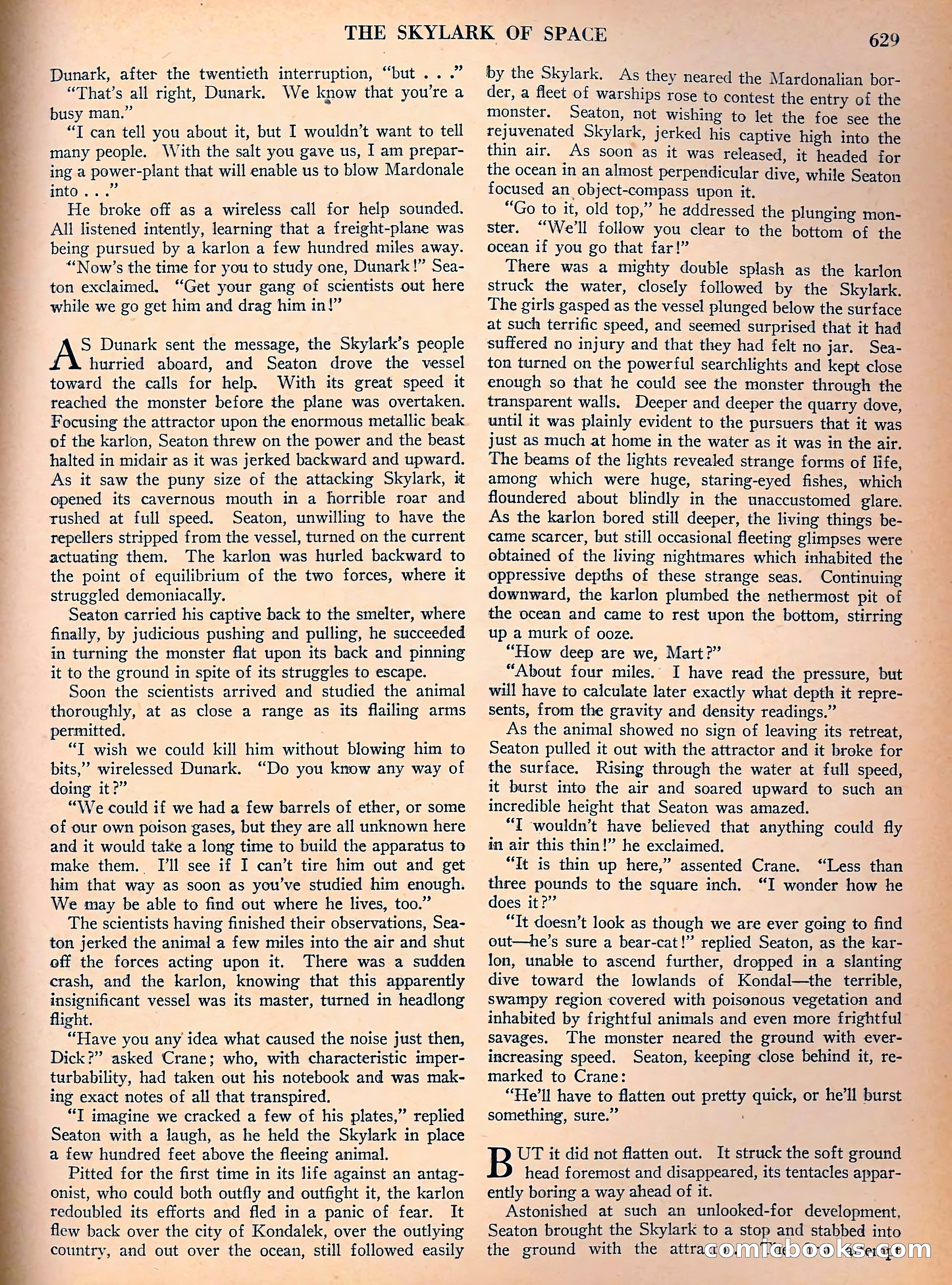 Amazing Stories, Vol. 3, No. 7 — page 54 of 97