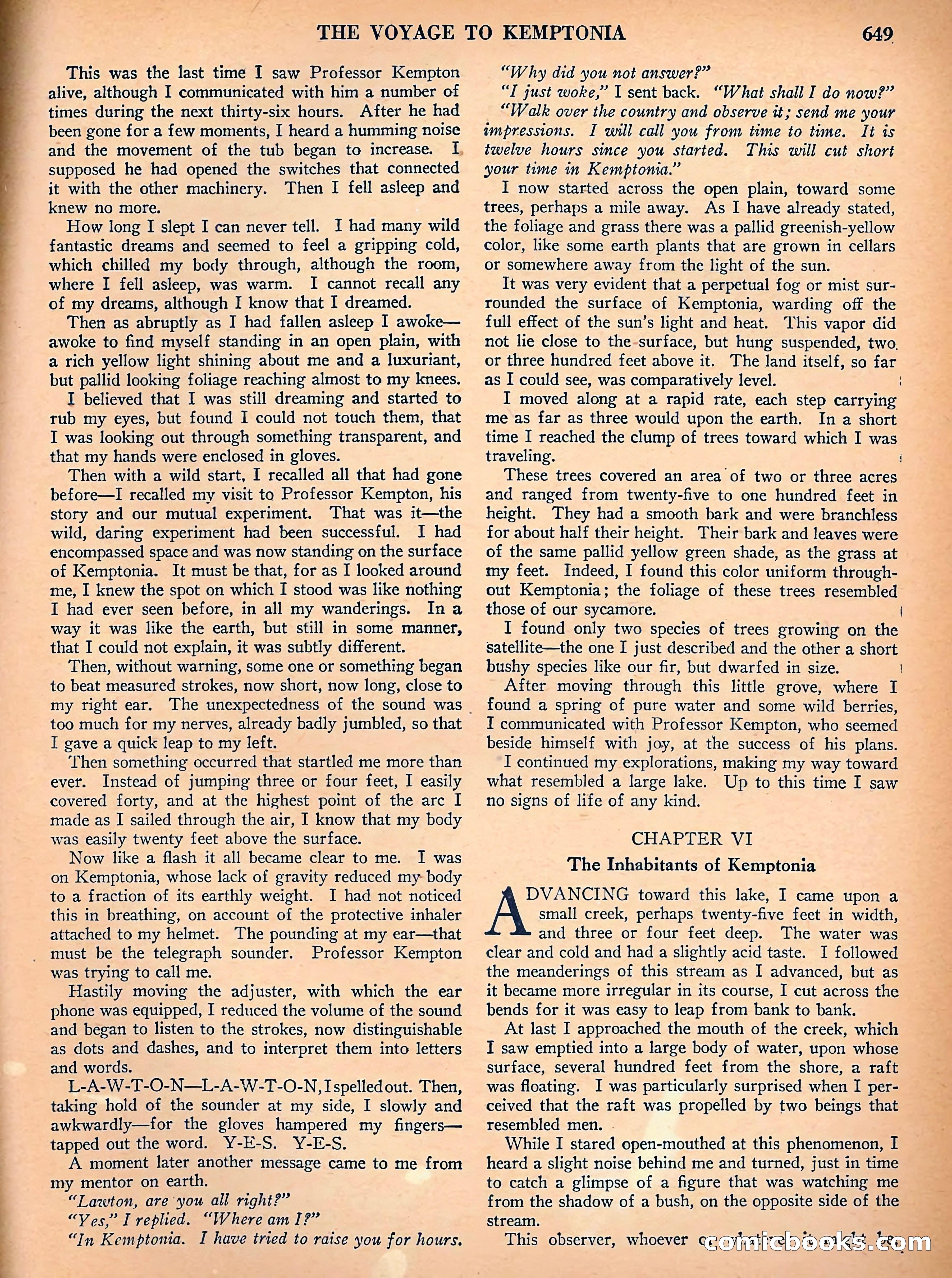 Amazing Stories, Vol. 3, No. 7 — page 74 of 97