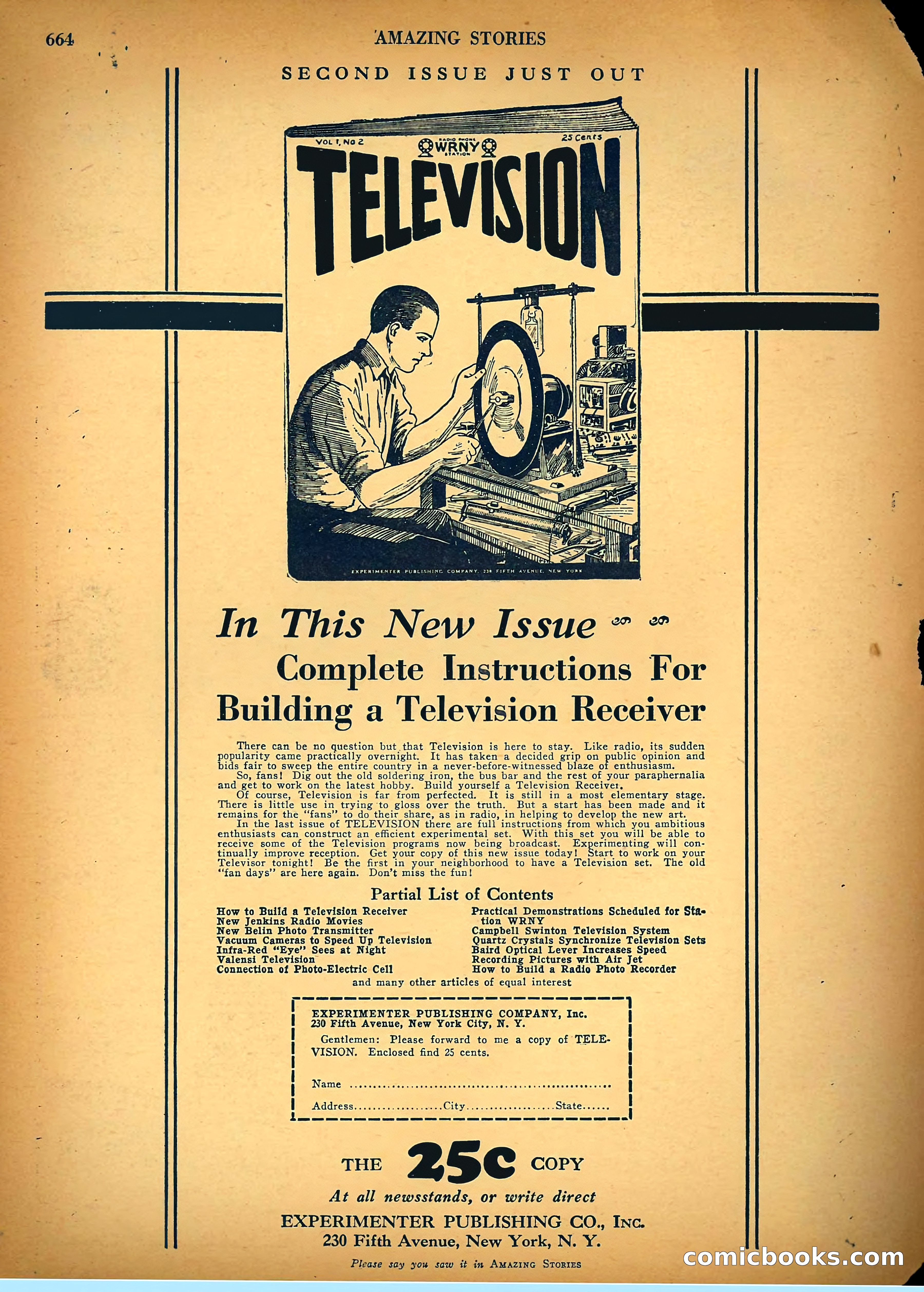 Amazing Stories, Vol. 3, No. 7 — page 89 of 97