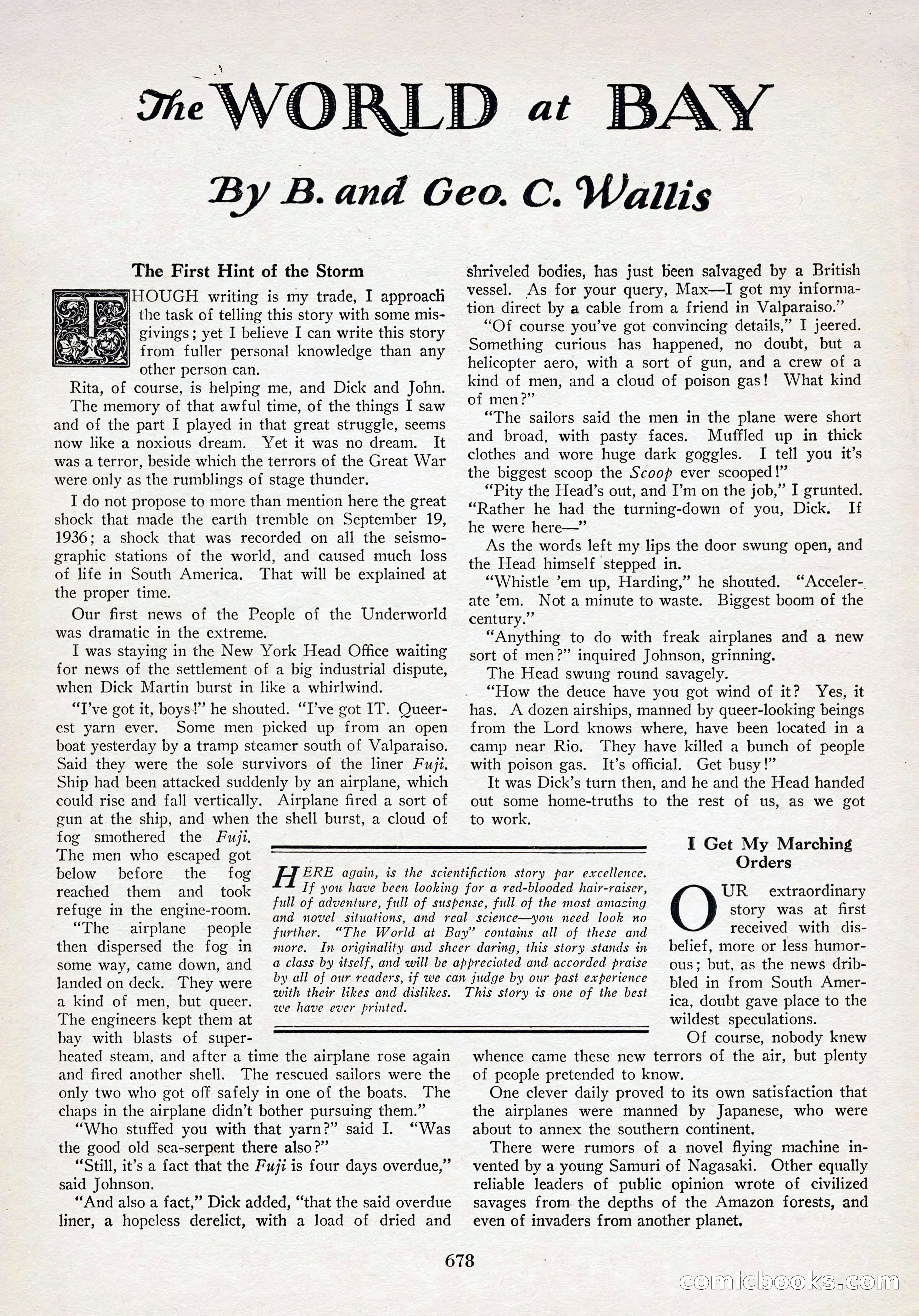 Amazing Stories, Vol. 3 No. 8 — page 8 of 98