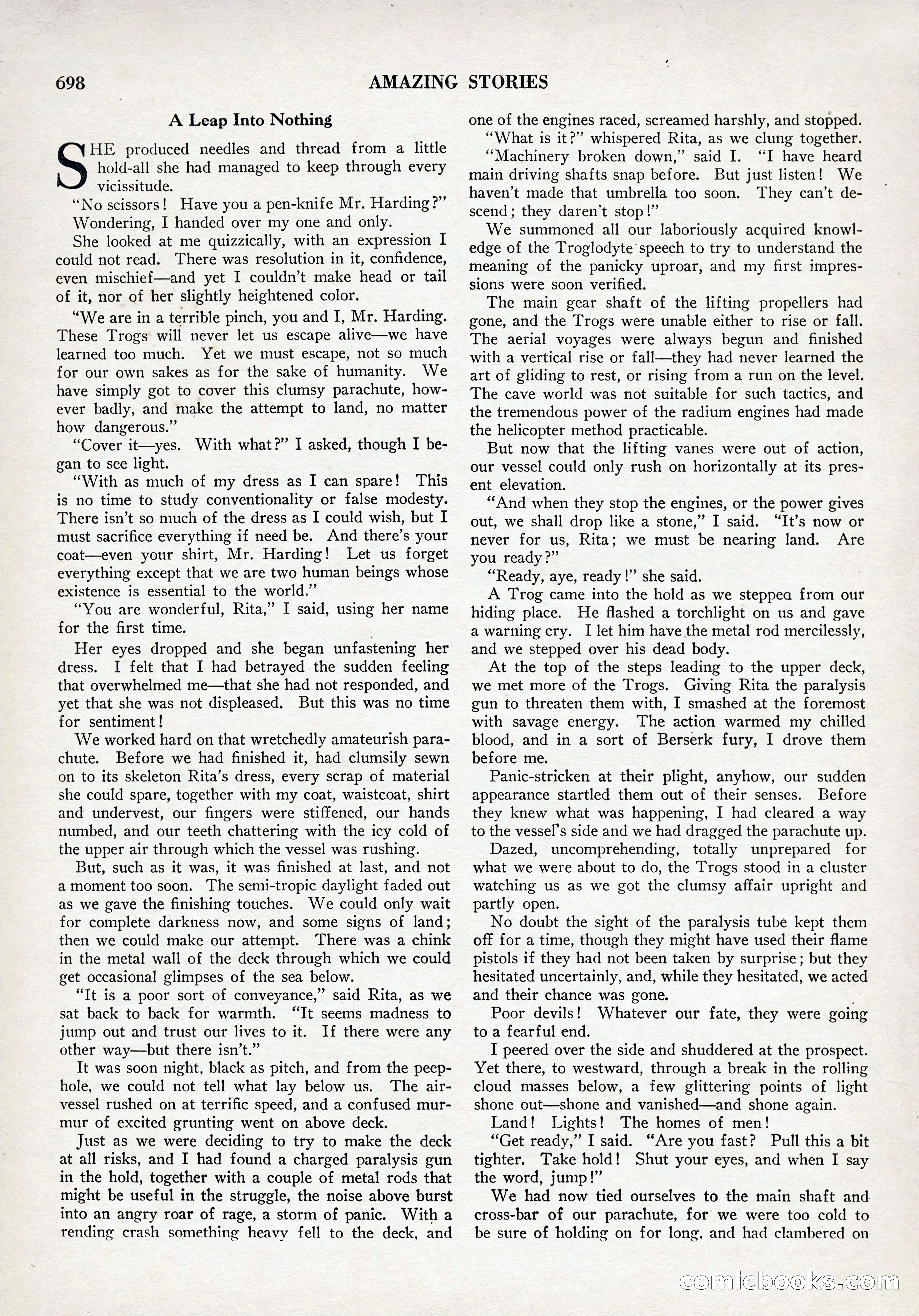 Amazing Stories, Vol. 3 No. 8 — page 28 of 98