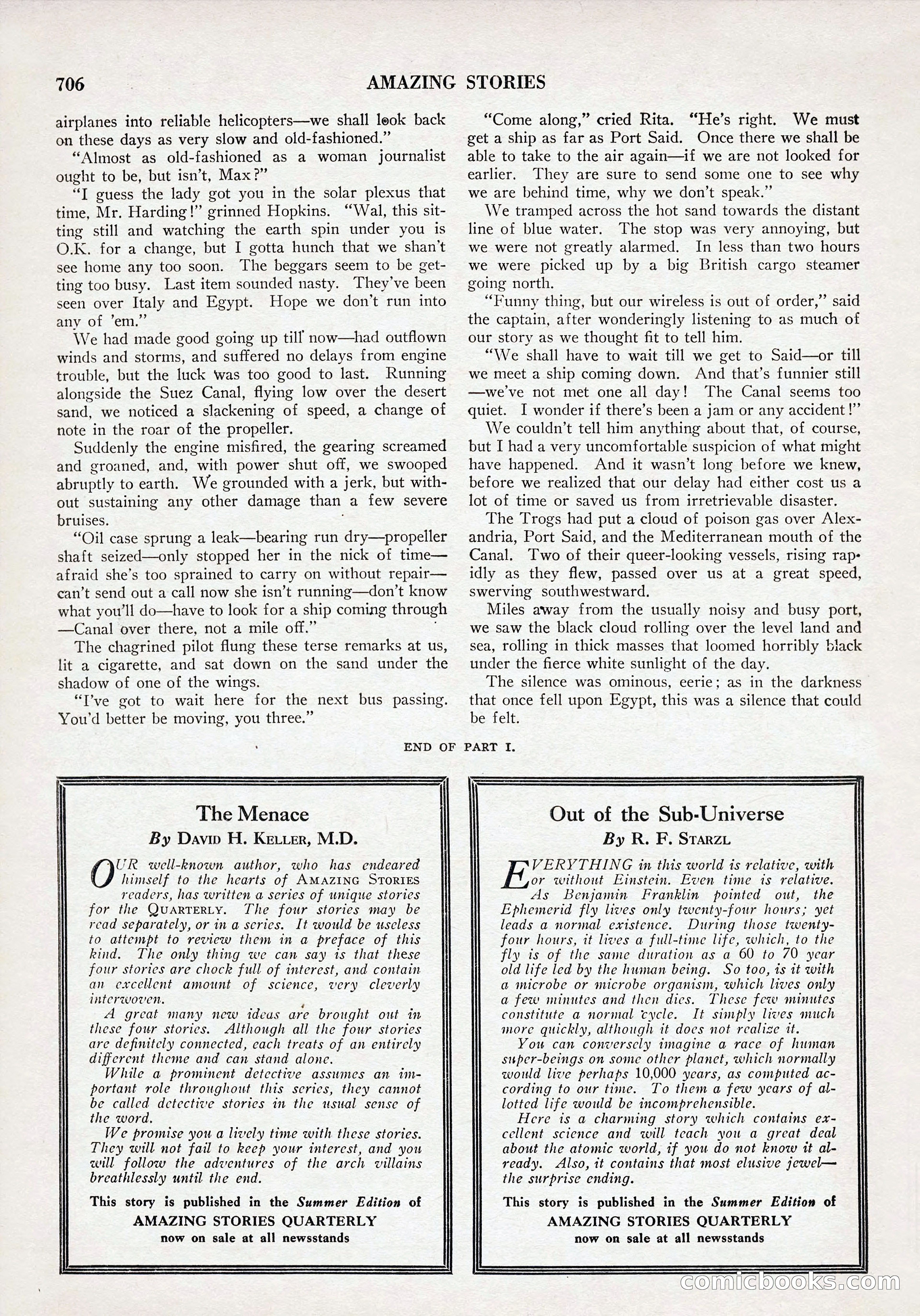 Amazing Stories, Vol. 3 No. 8 — page 36 of 98