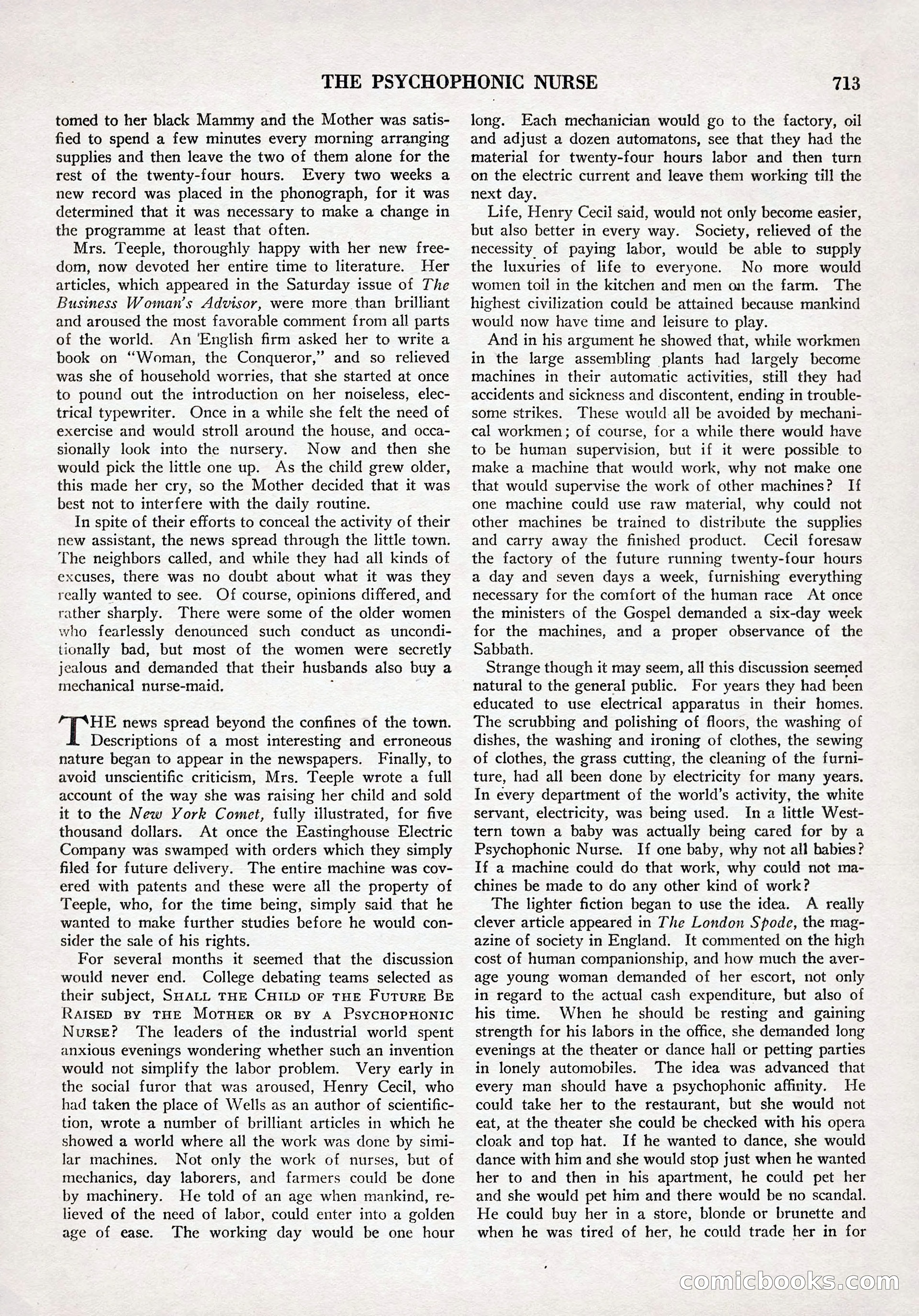 Amazing Stories, Vol. 3 No. 8 — page 43 of 98