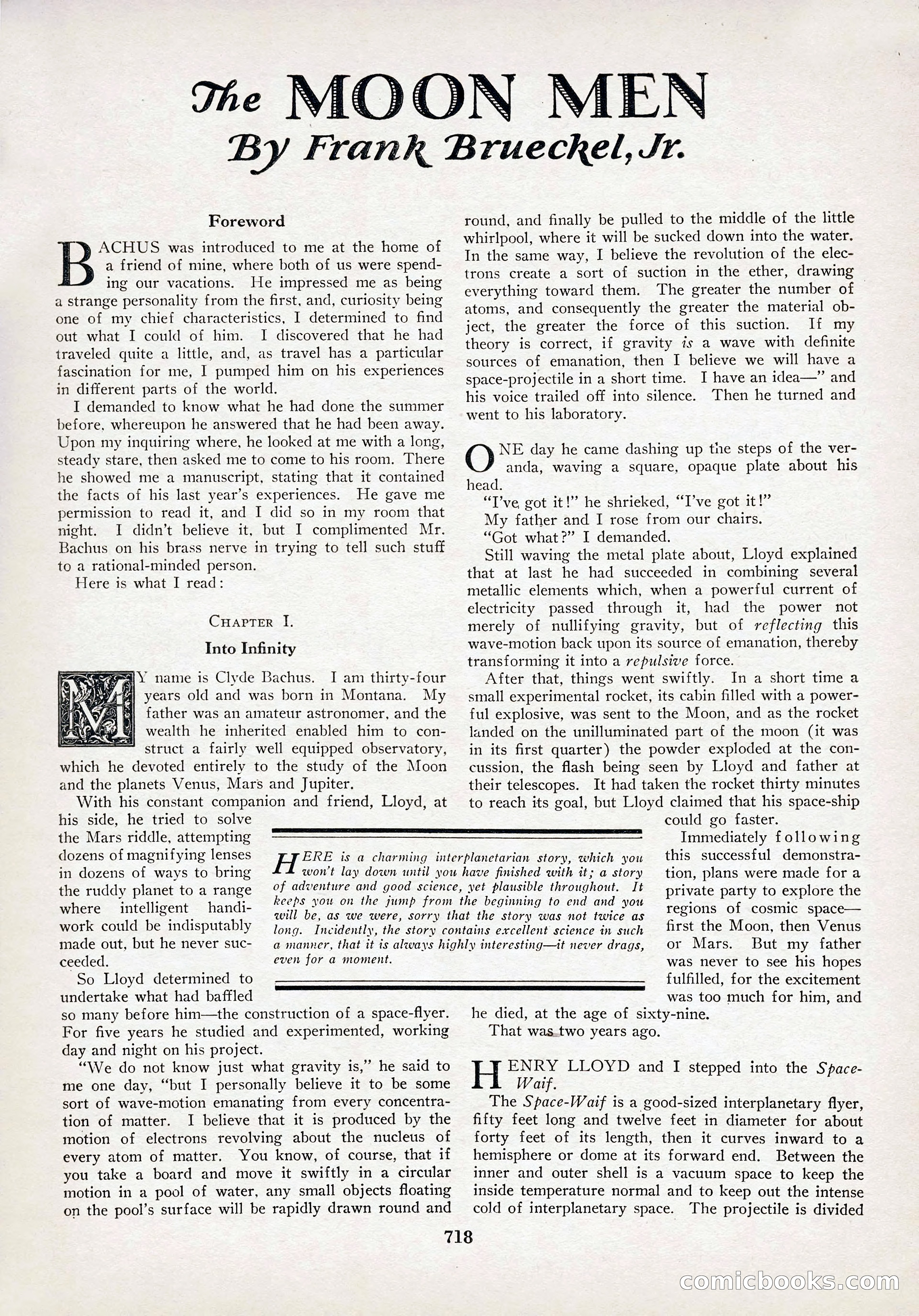 Amazing Stories, Vol. 3 No. 8 — page 48 of 98