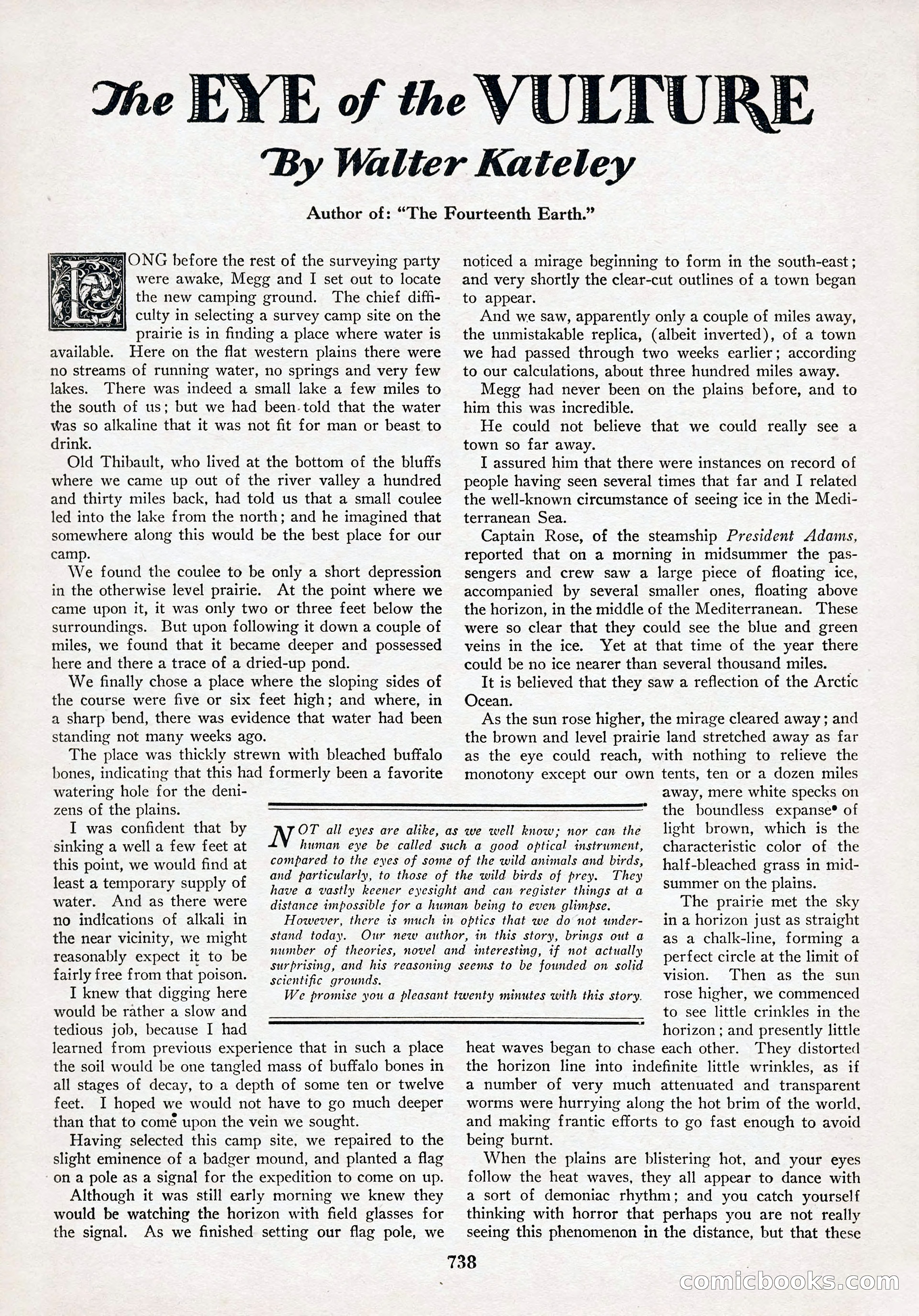 Amazing Stories, Vol. 3 No. 8 — page 68 of 98
