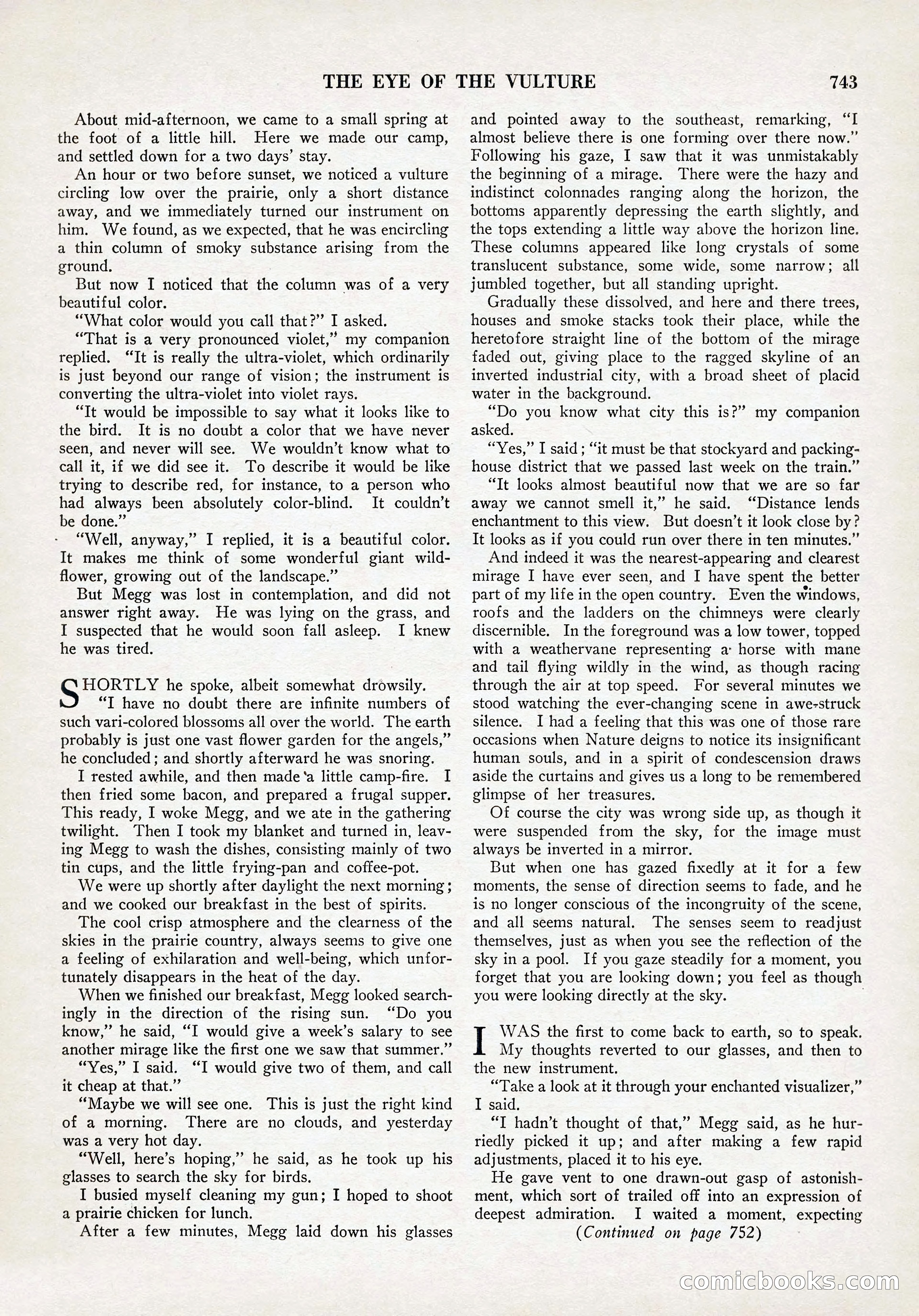 Amazing Stories, Vol. 3 No. 8 — page 73 of 98
