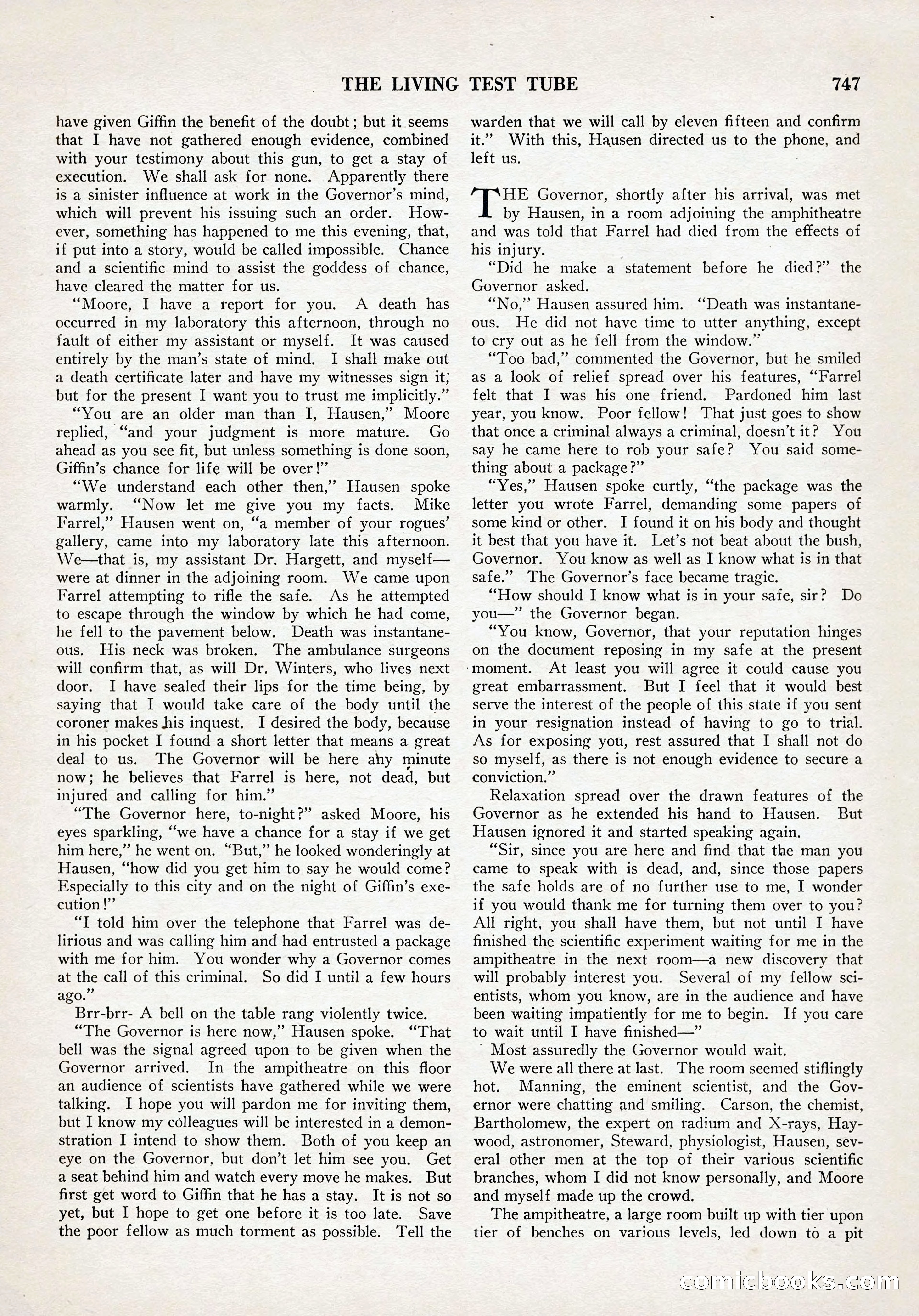 Amazing Stories, Vol. 3 No. 8 — page 77 of 98