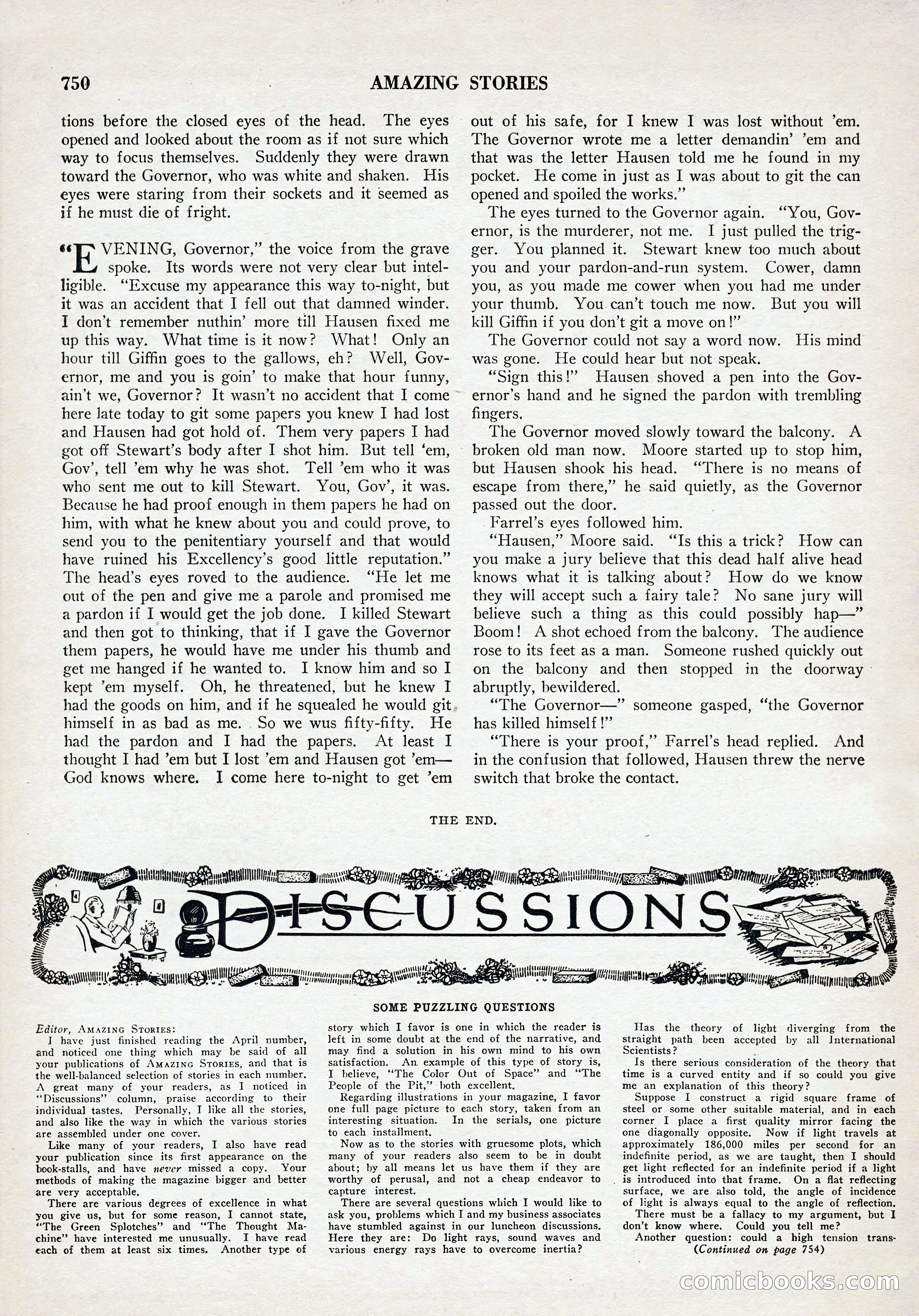 Amazing Stories, Vol. 3 No. 8 — page 80 of 98