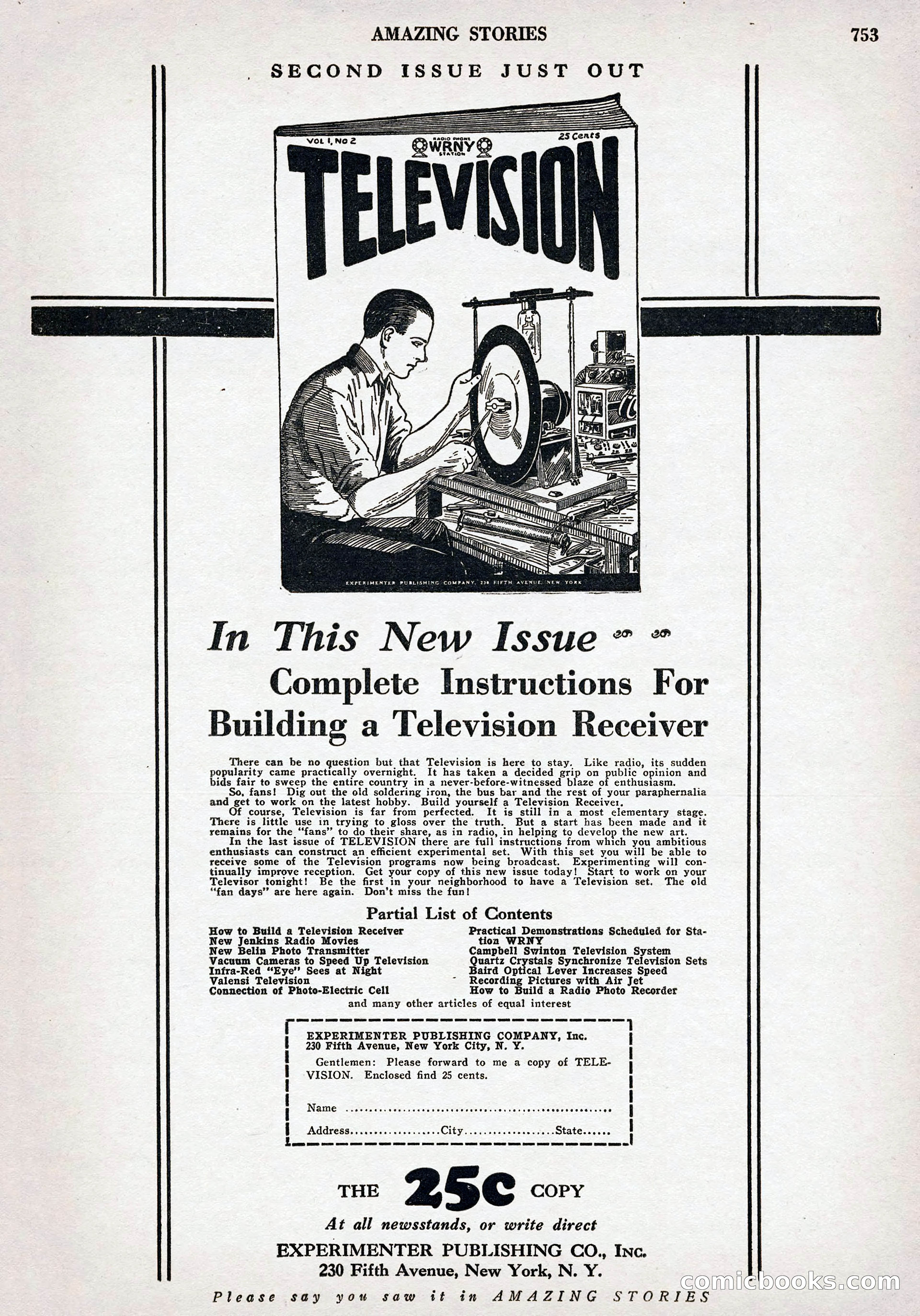 Amazing Stories, Vol. 3 No. 8 — page 83 of 98