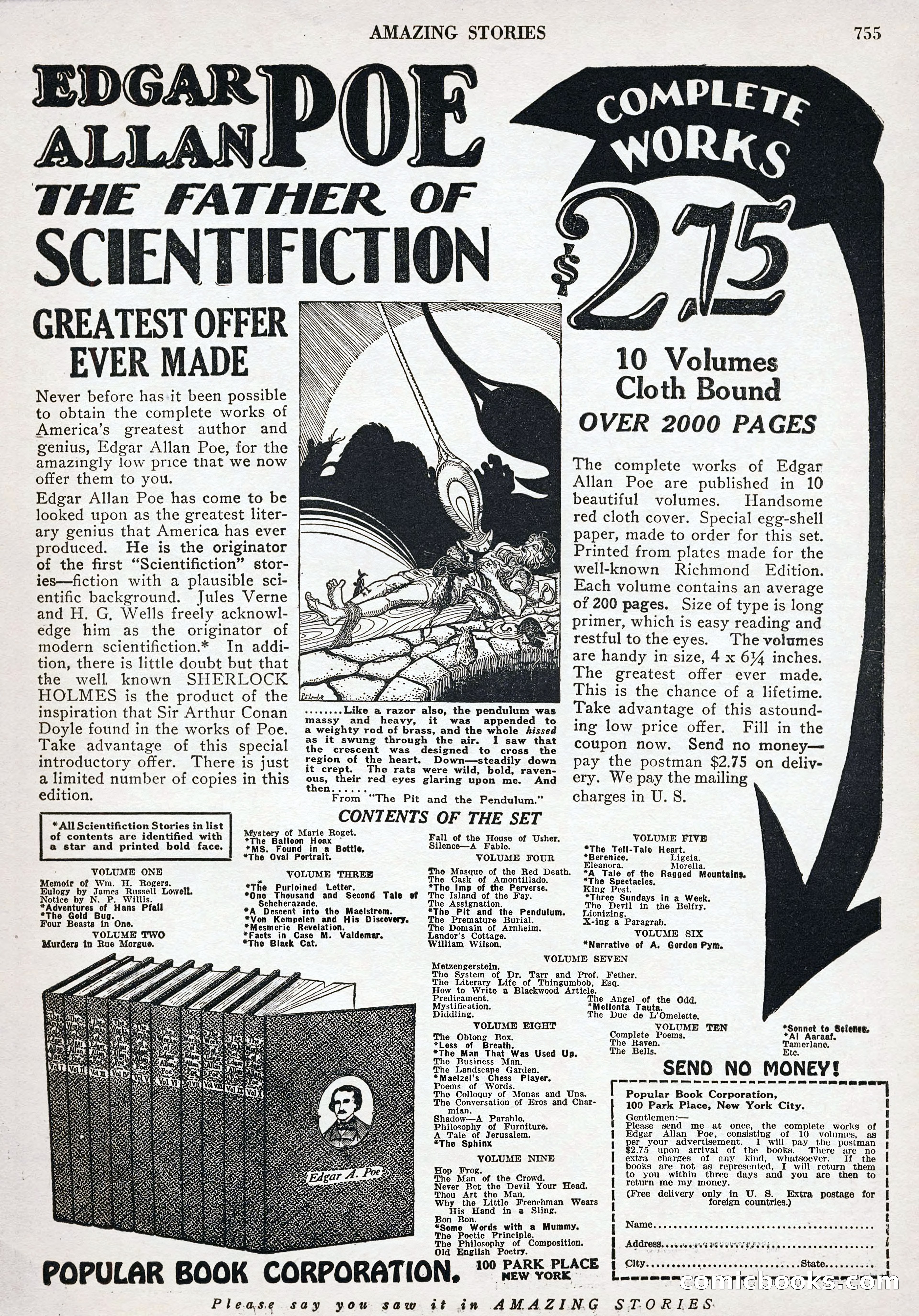Amazing Stories, Vol. 3 No. 8 — page 85 of 98