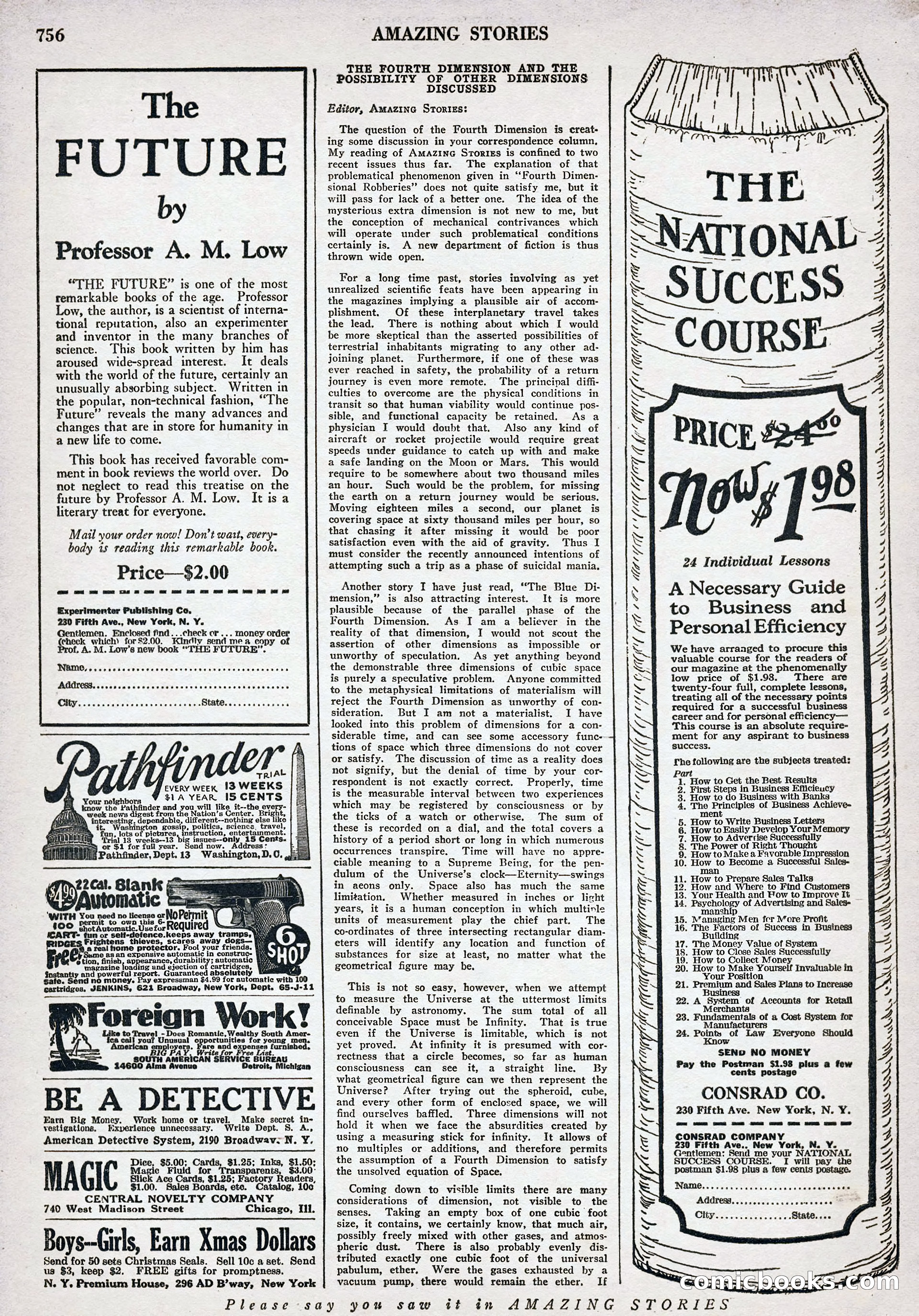Amazing Stories, Vol. 3 No. 8 — page 86 of 98