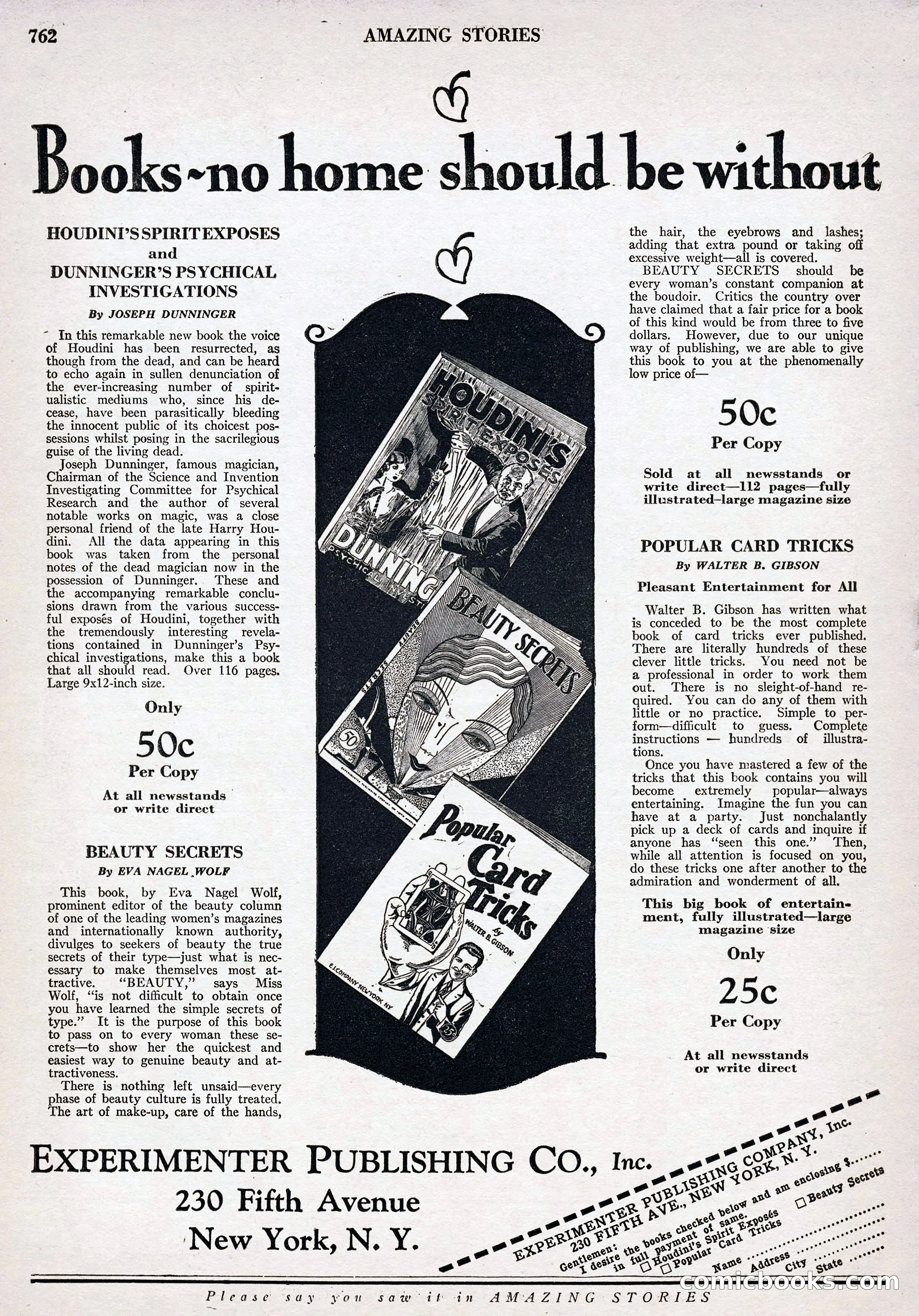 Amazing Stories, Vol. 3 No. 8 — page 92 of 98