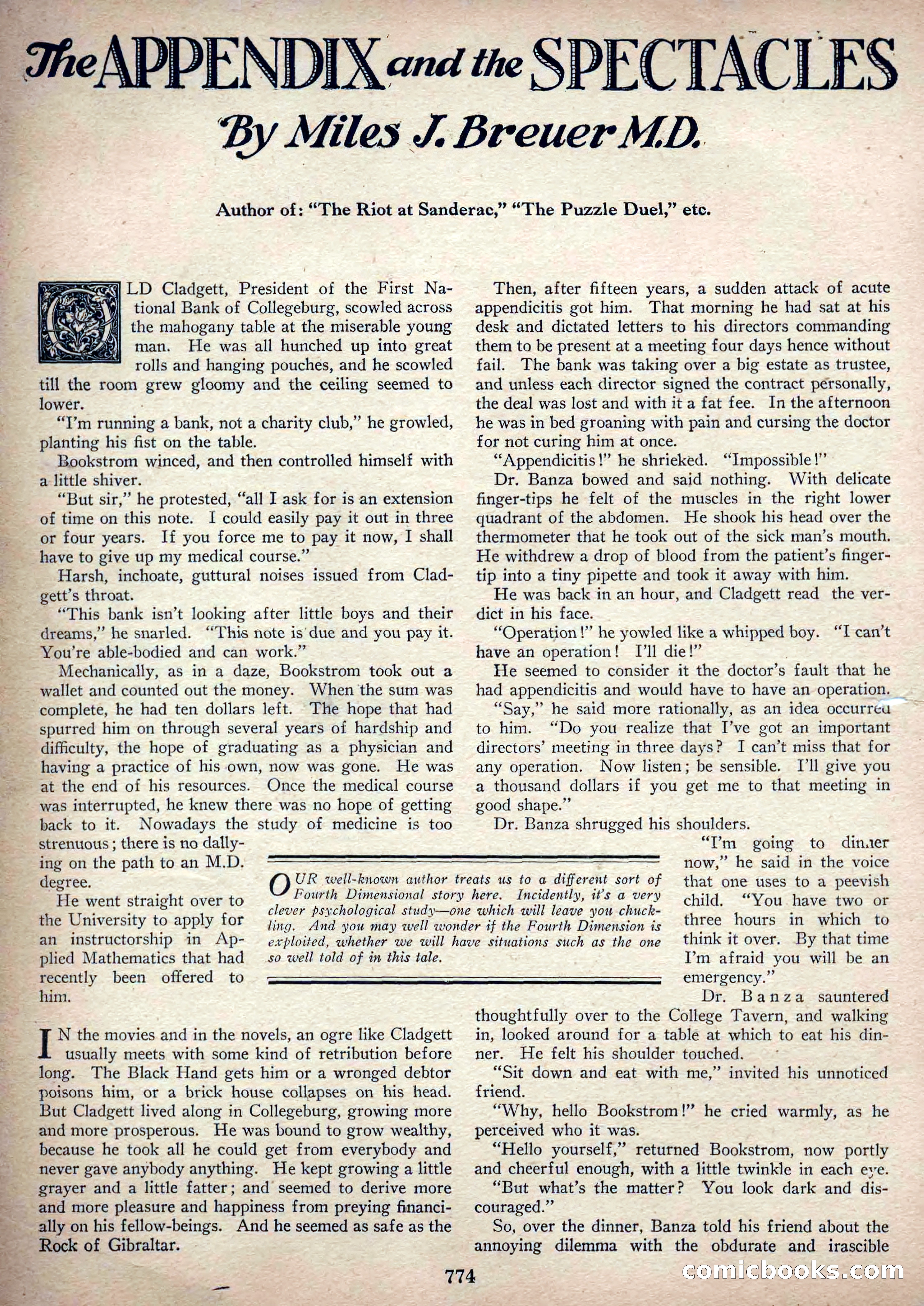 Amazing Stories, Vol. 3, No. 9 — page 9 of 99