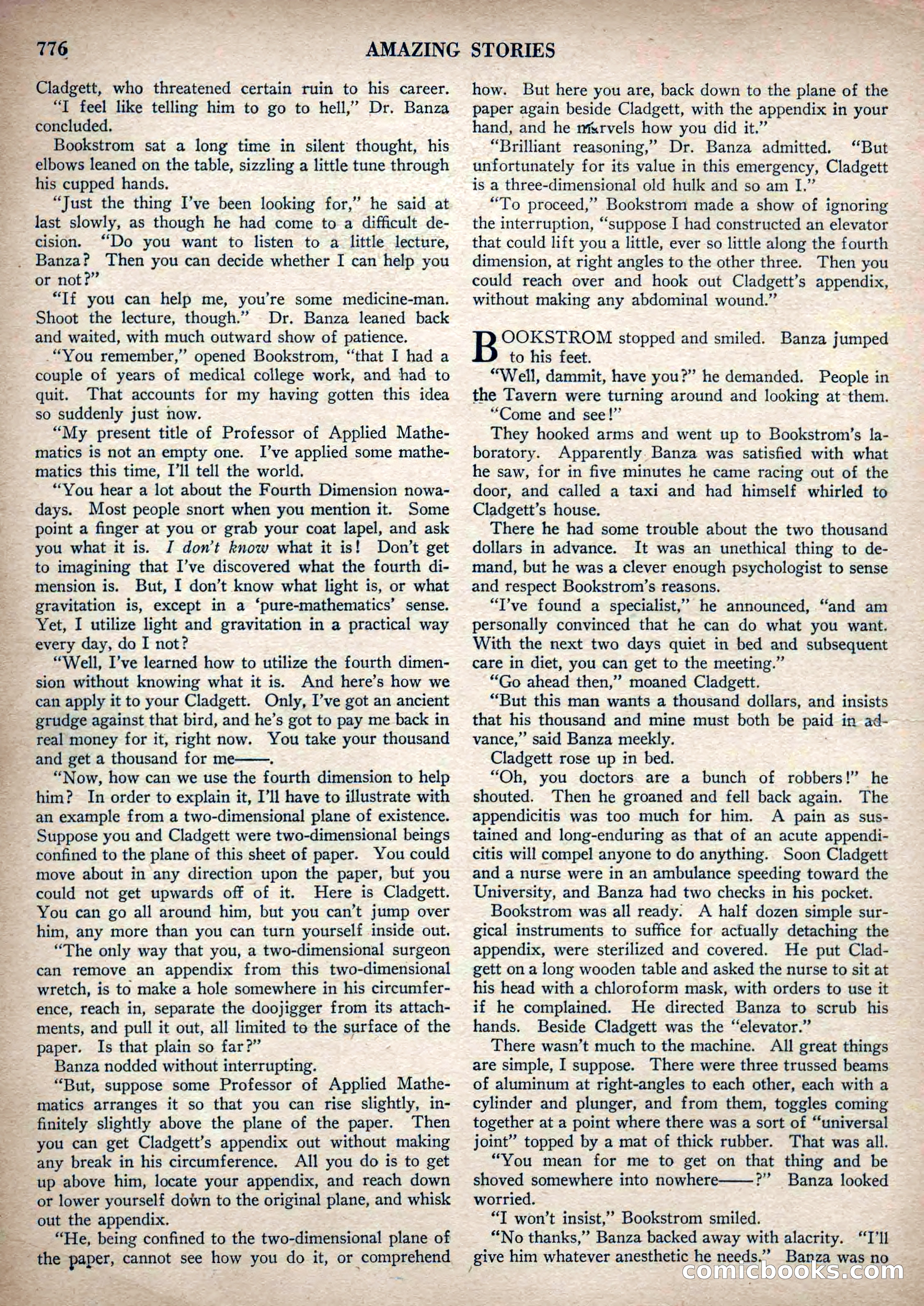 Amazing Stories, Vol. 3, No. 9 — page 11 of 99