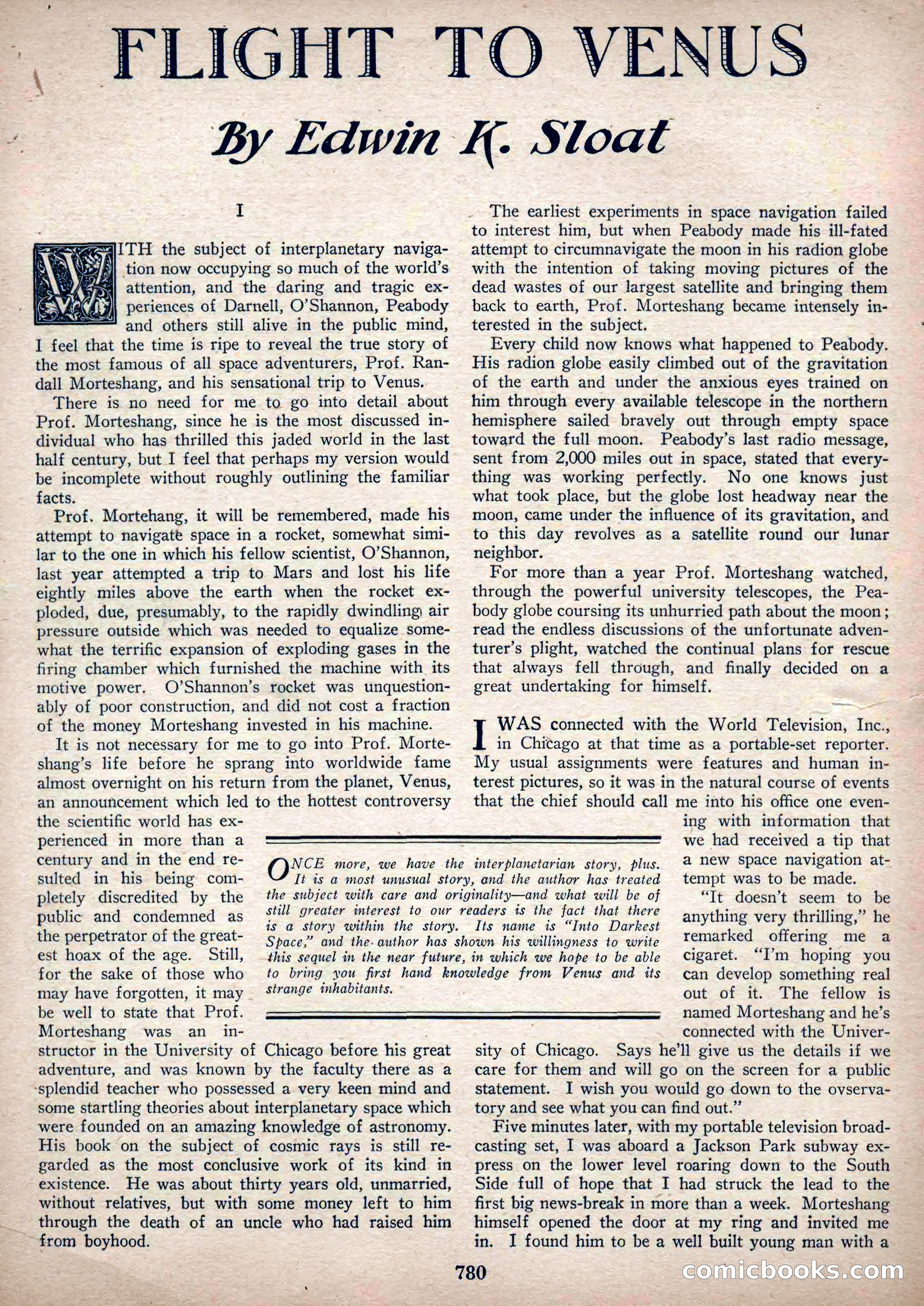 Amazing Stories, Vol. 3, No. 9 — page 15 of 99