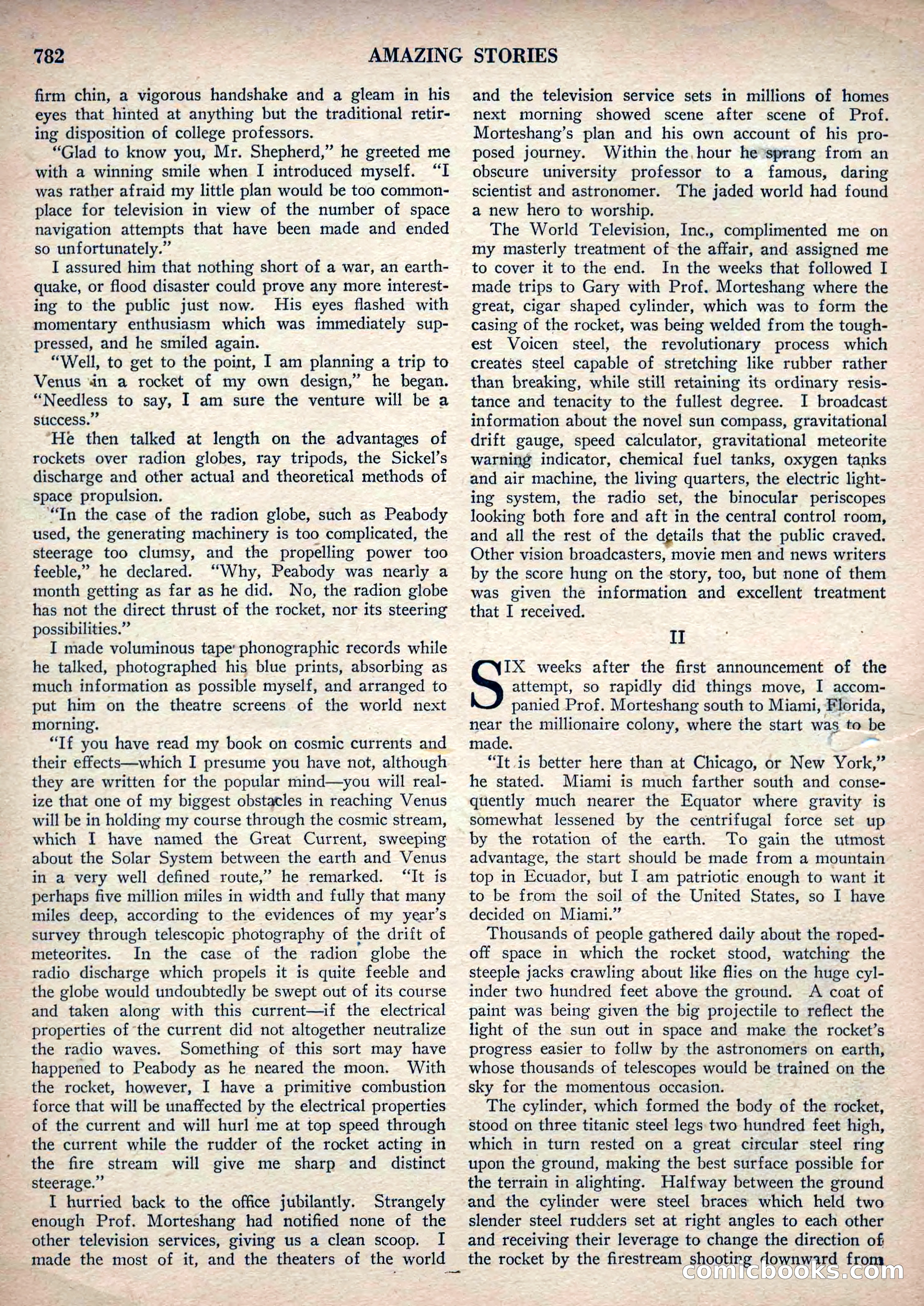 Amazing Stories, Vol. 3, No. 9 — page 17 of 99