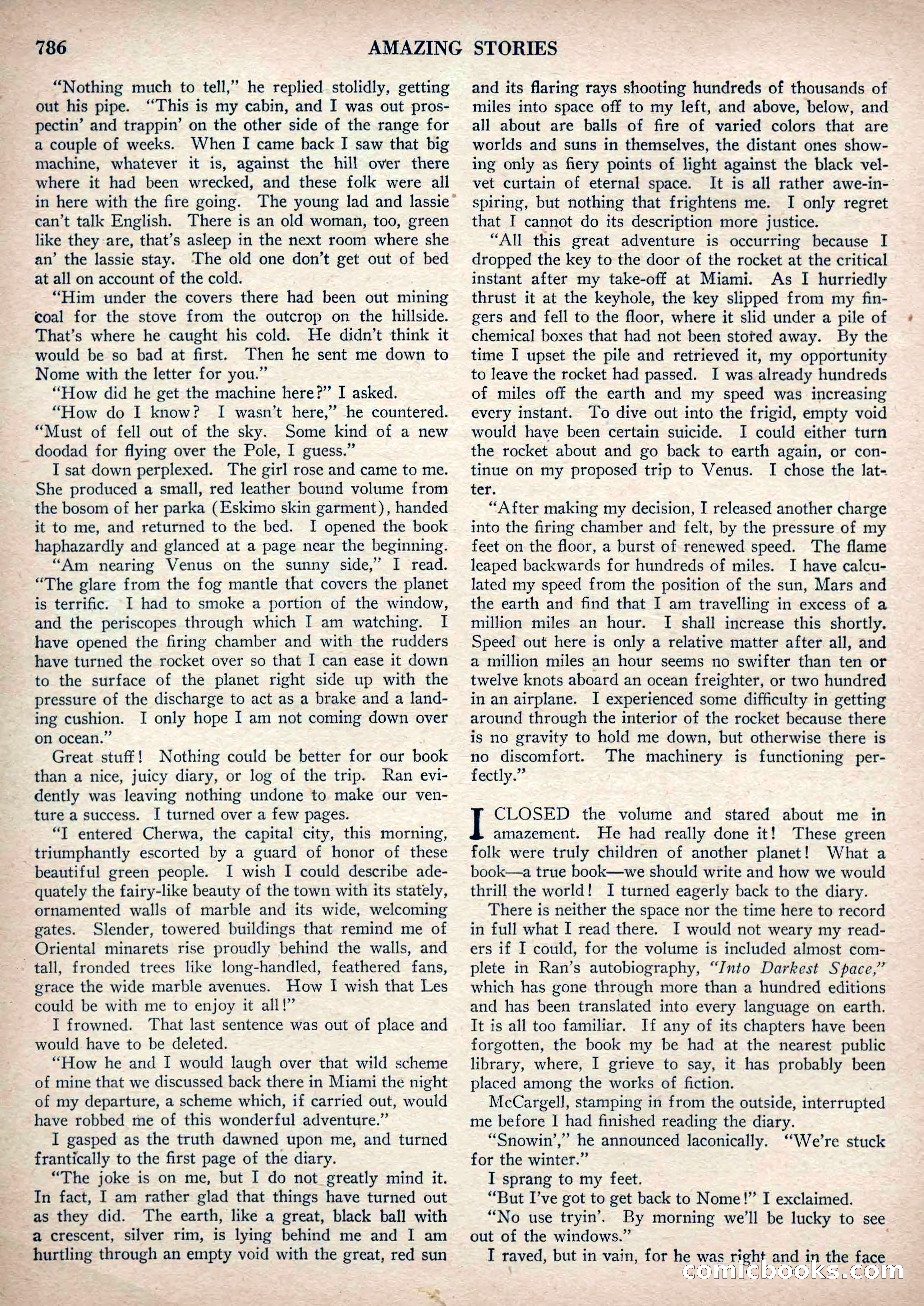 Amazing Stories, Vol. 3, No. 9 — page 21 of 99