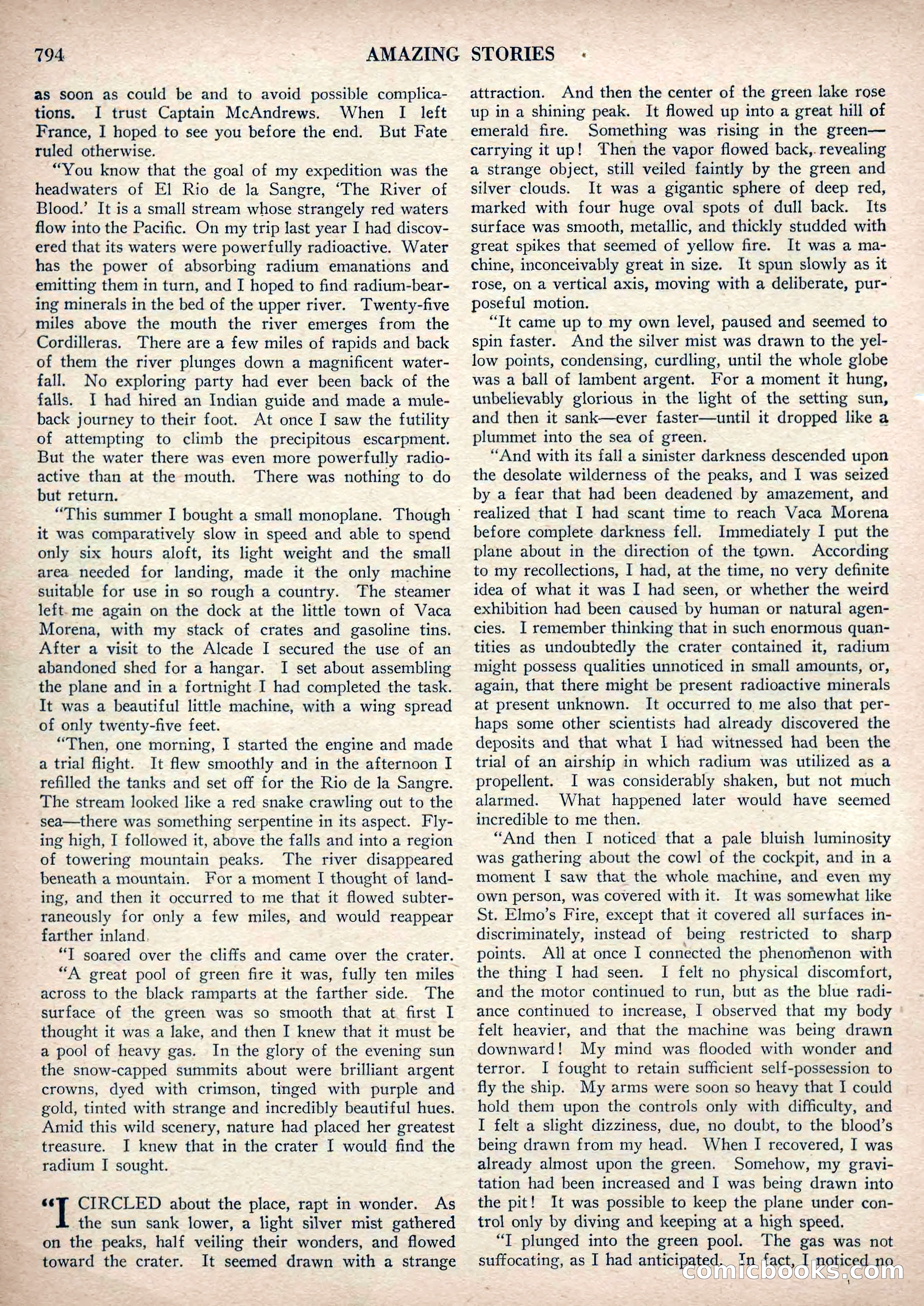 Amazing Stories, Vol. 3, No. 9 — page 29 of 99