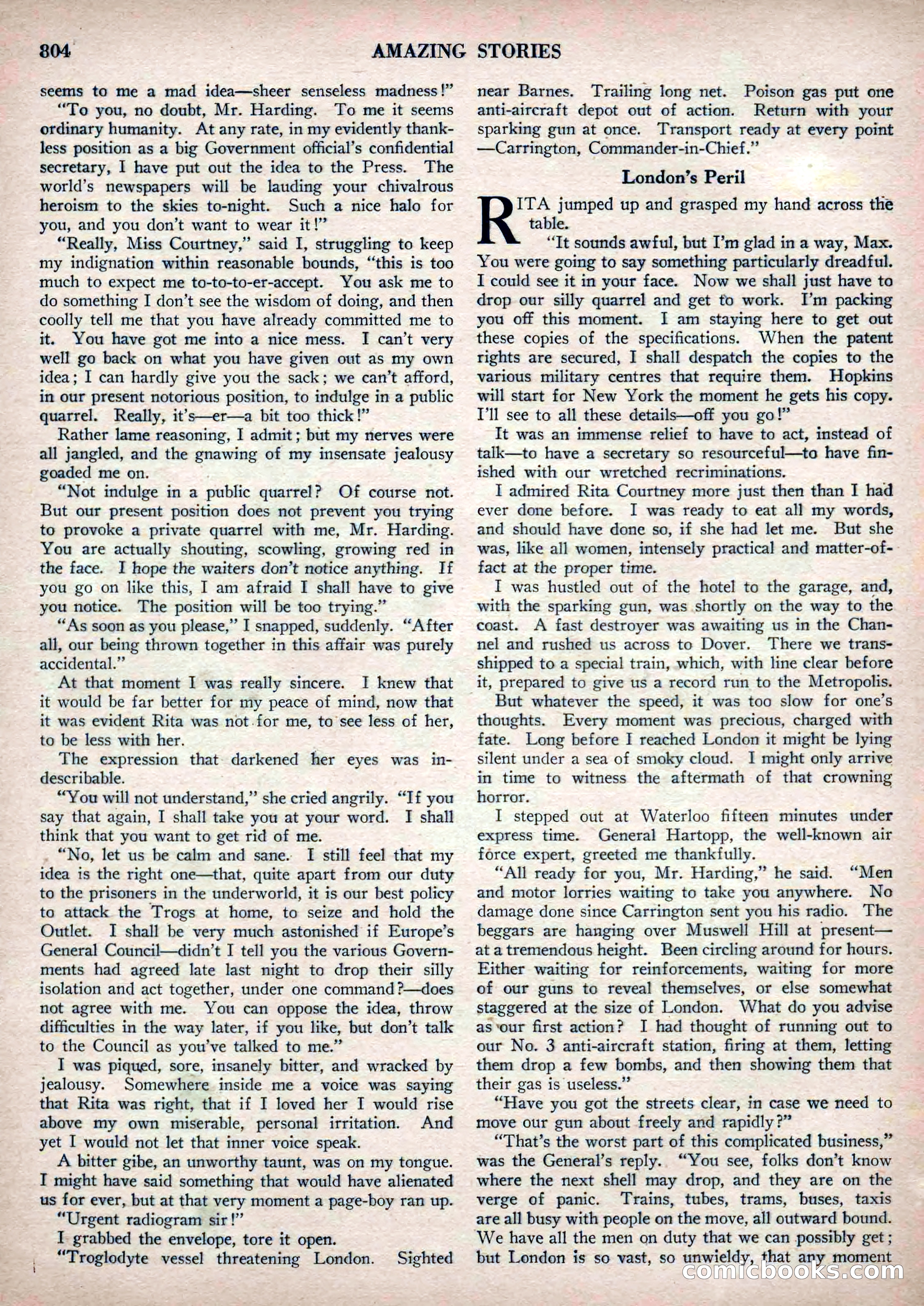 Amazing Stories, Vol. 3, No. 9 — page 39 of 99