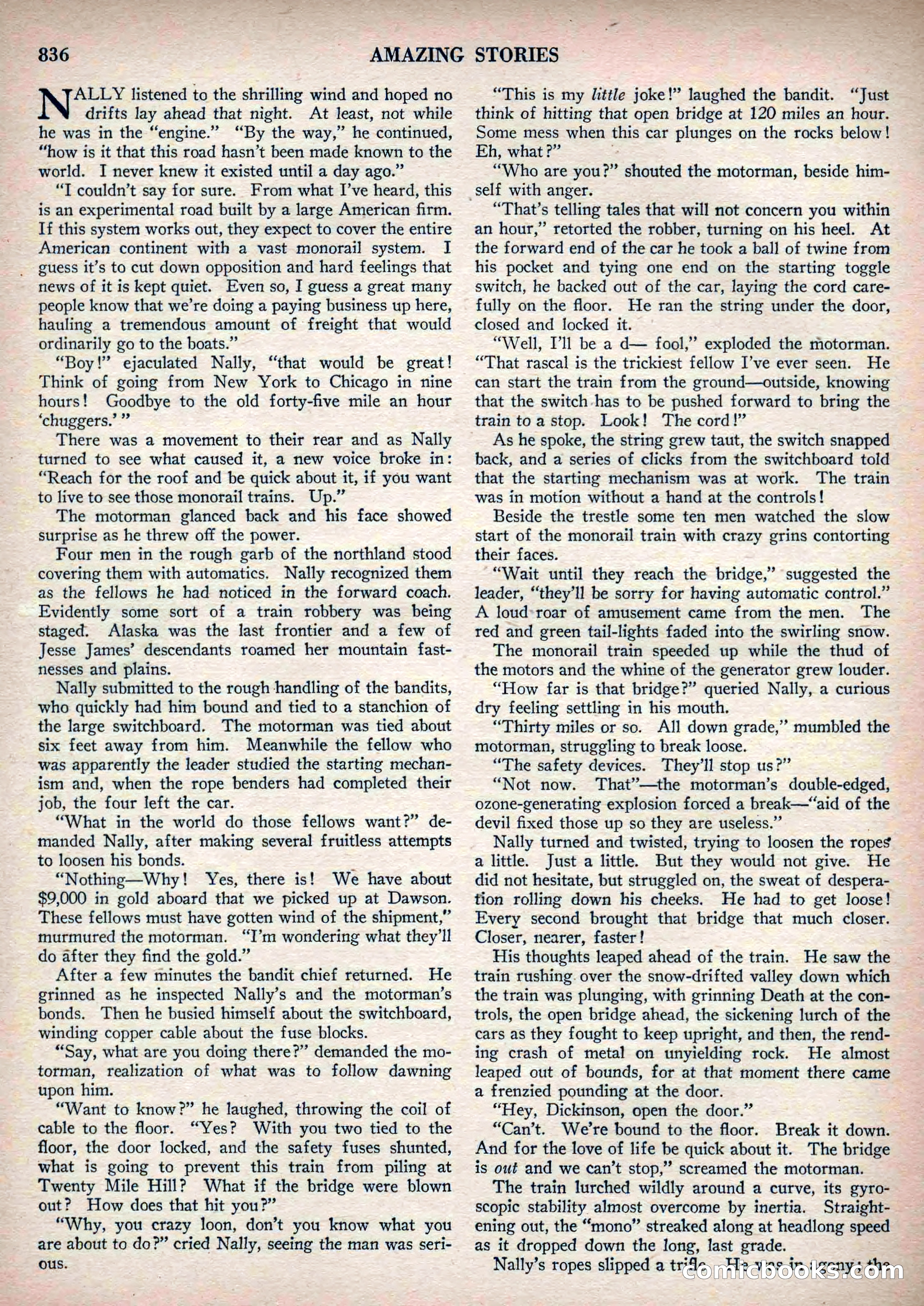 Amazing Stories, Vol. 3, No. 9 — page 71 of 99
