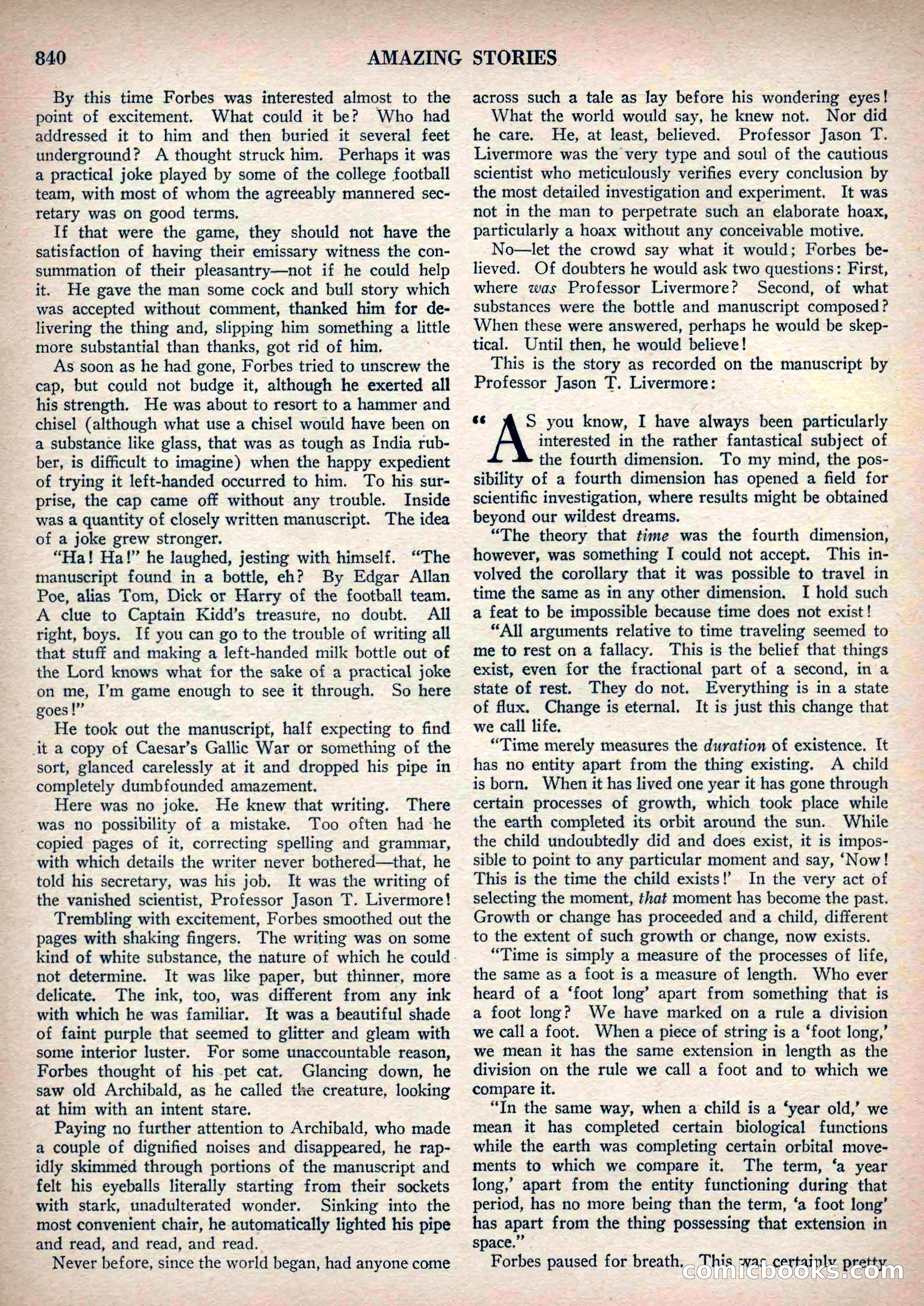 Amazing Stories, Vol. 3, No. 9 — page 75 of 99