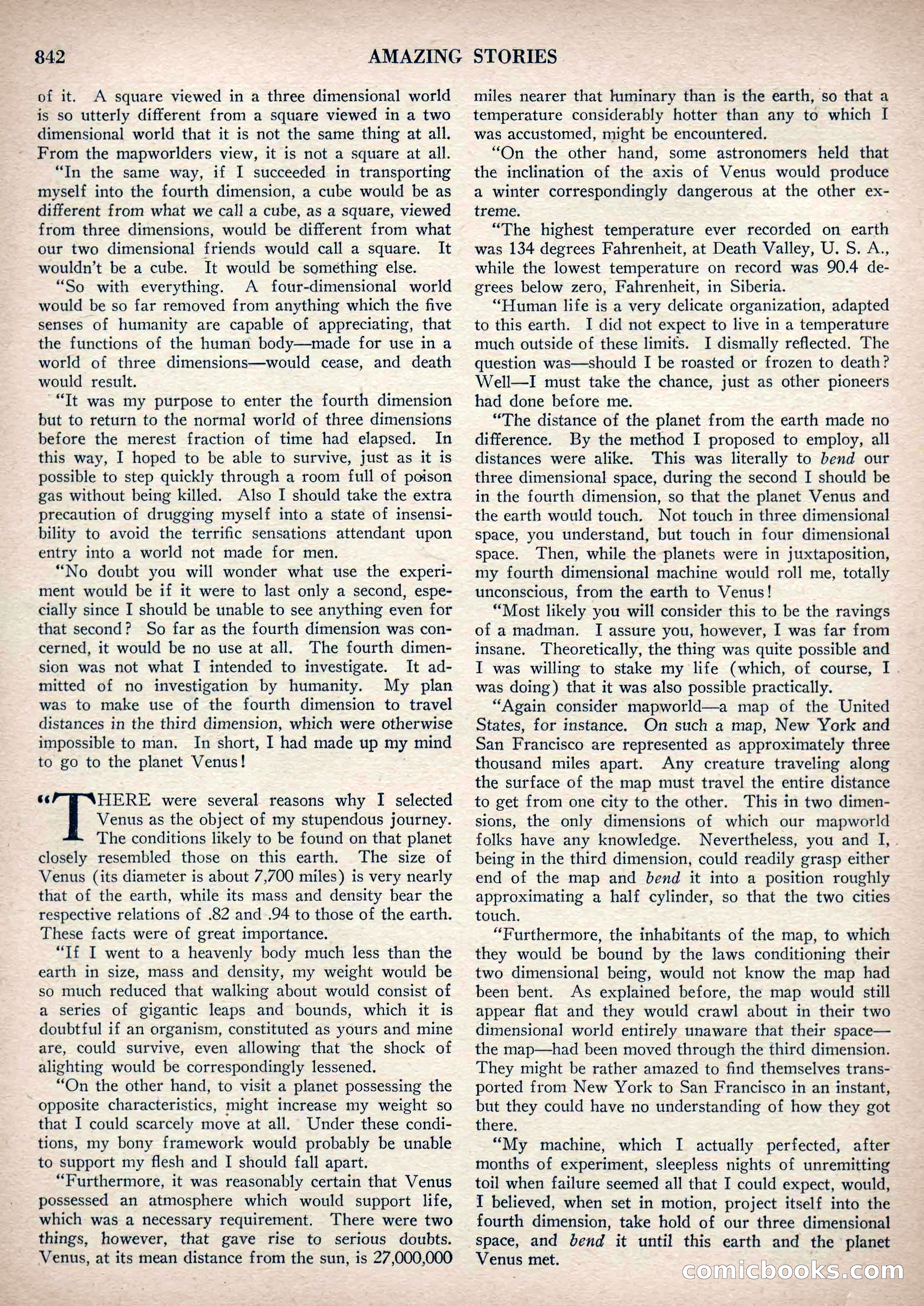 Amazing Stories, Vol. 3, No. 9 — page 77 of 99