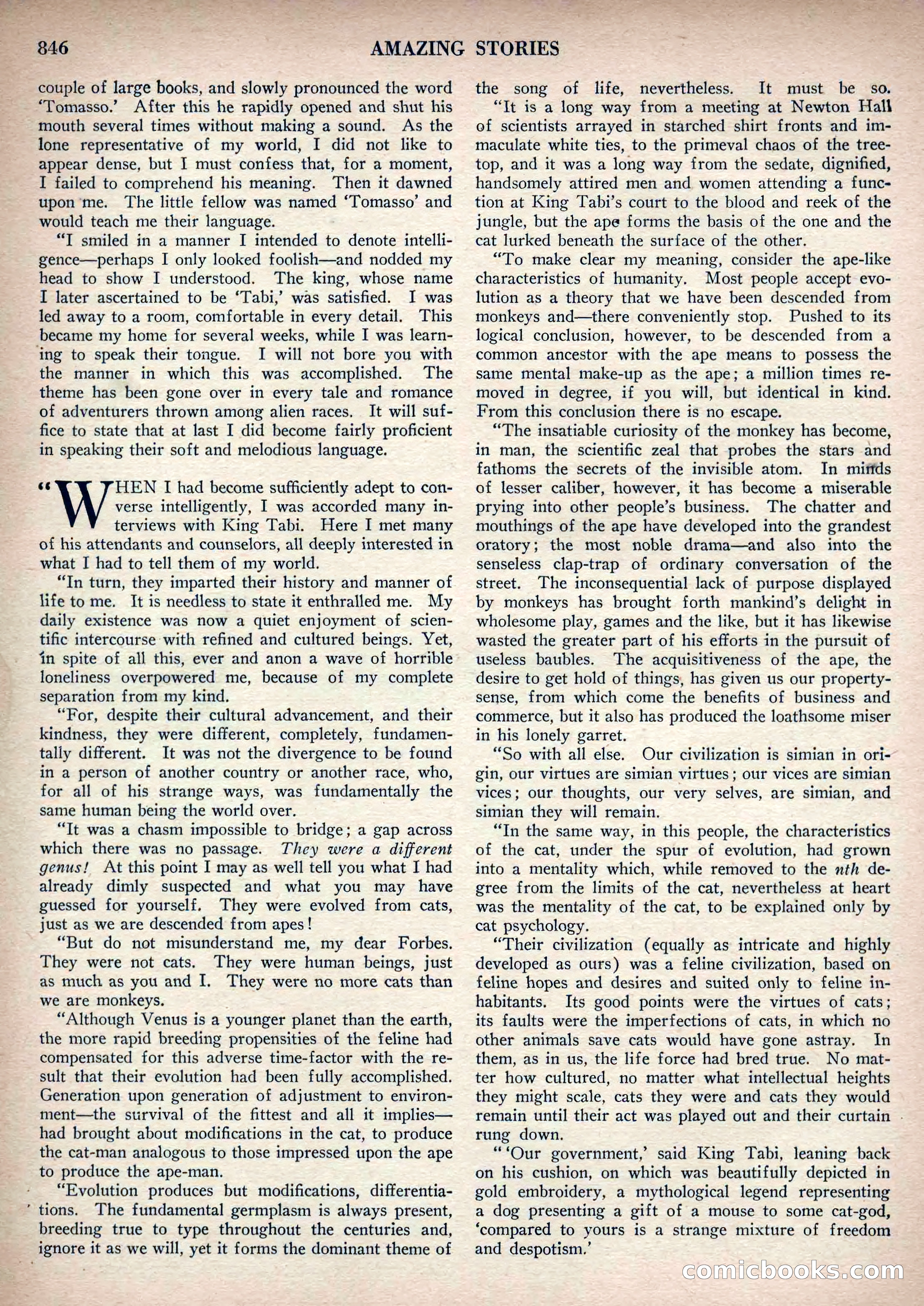 Amazing Stories, Vol. 3, No. 9 — page 81 of 99