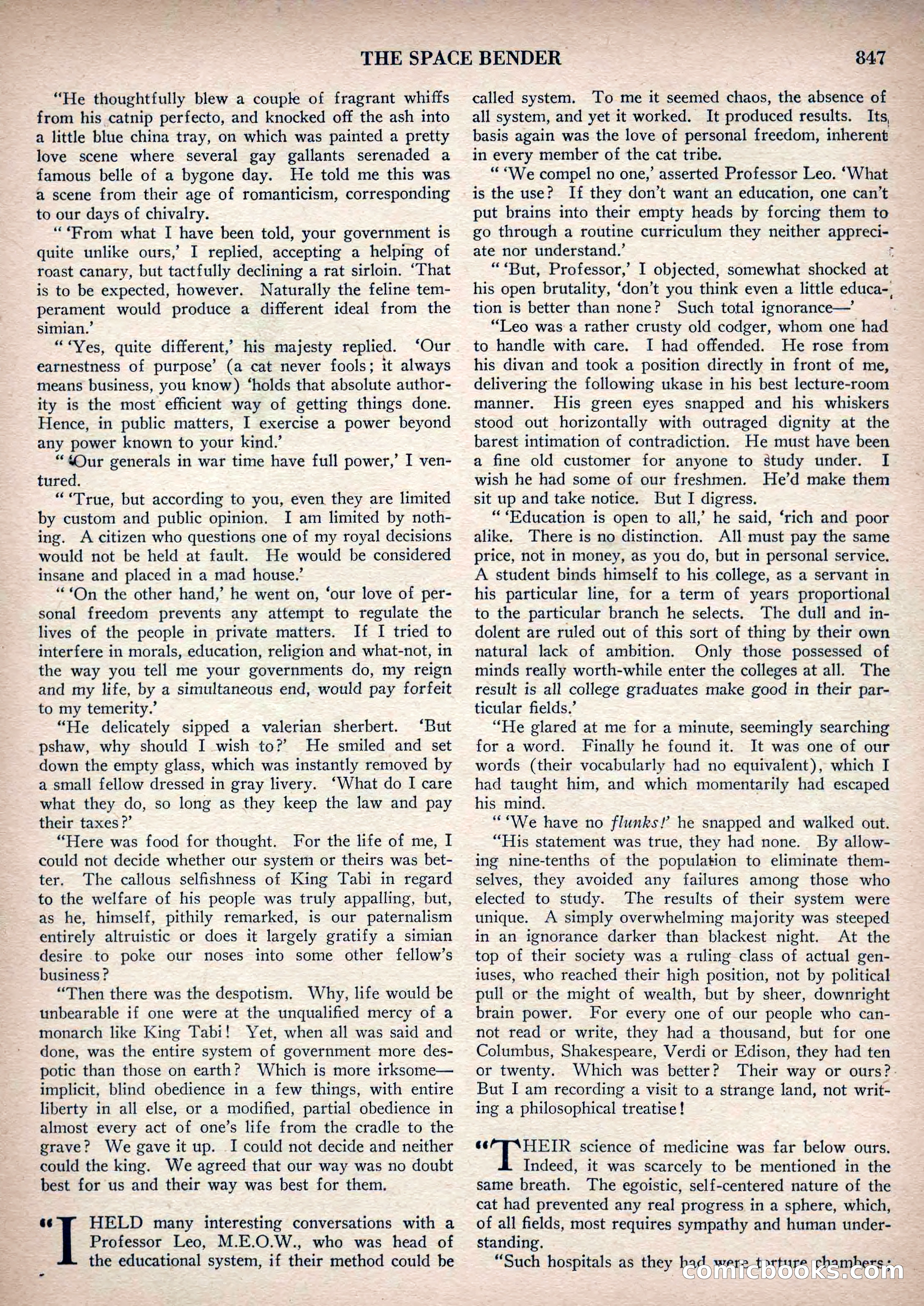 Amazing Stories, Vol. 3, No. 9 — page 82 of 99