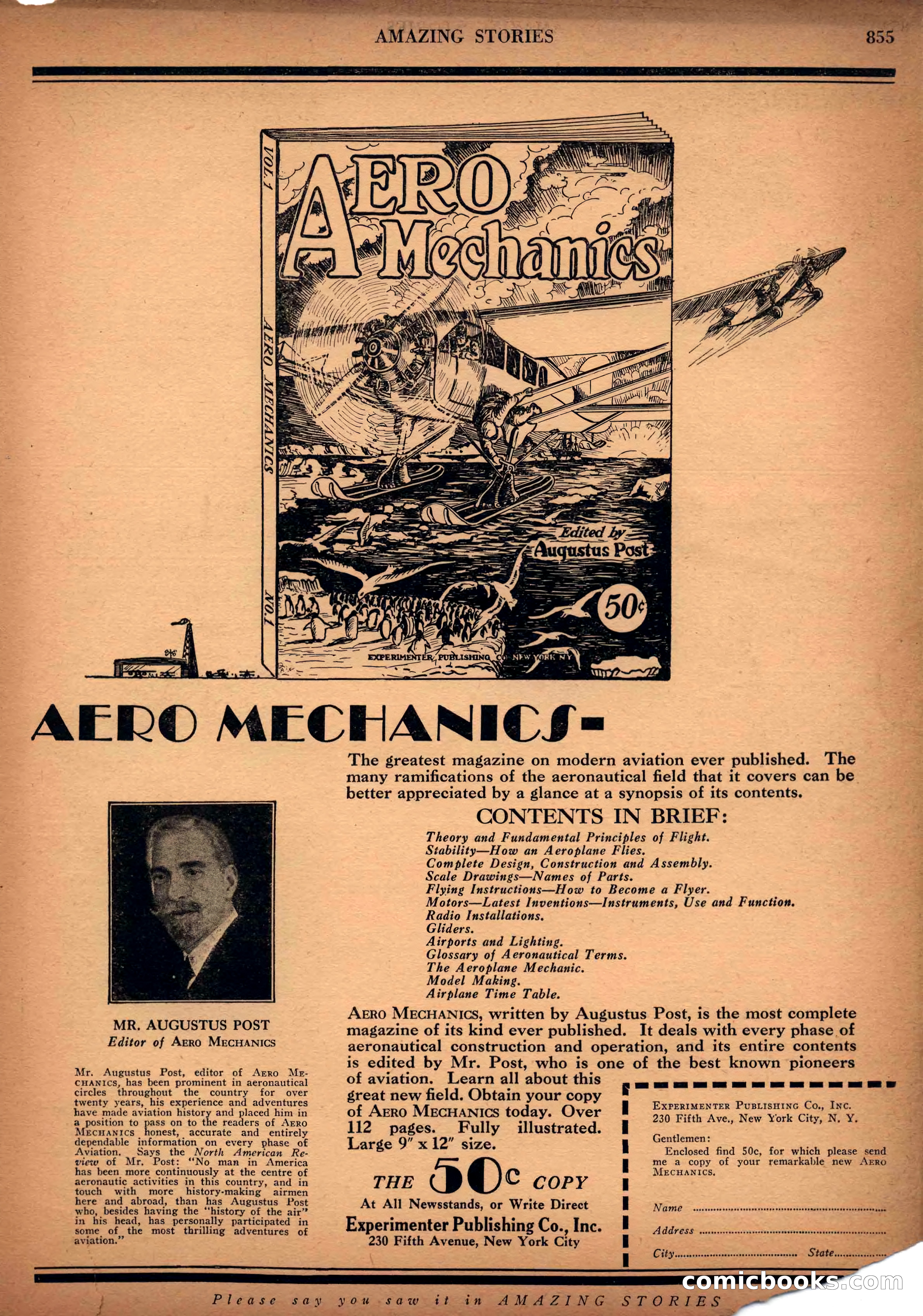 Amazing Stories, Vol. 3, No. 9 — page 90 of 99
