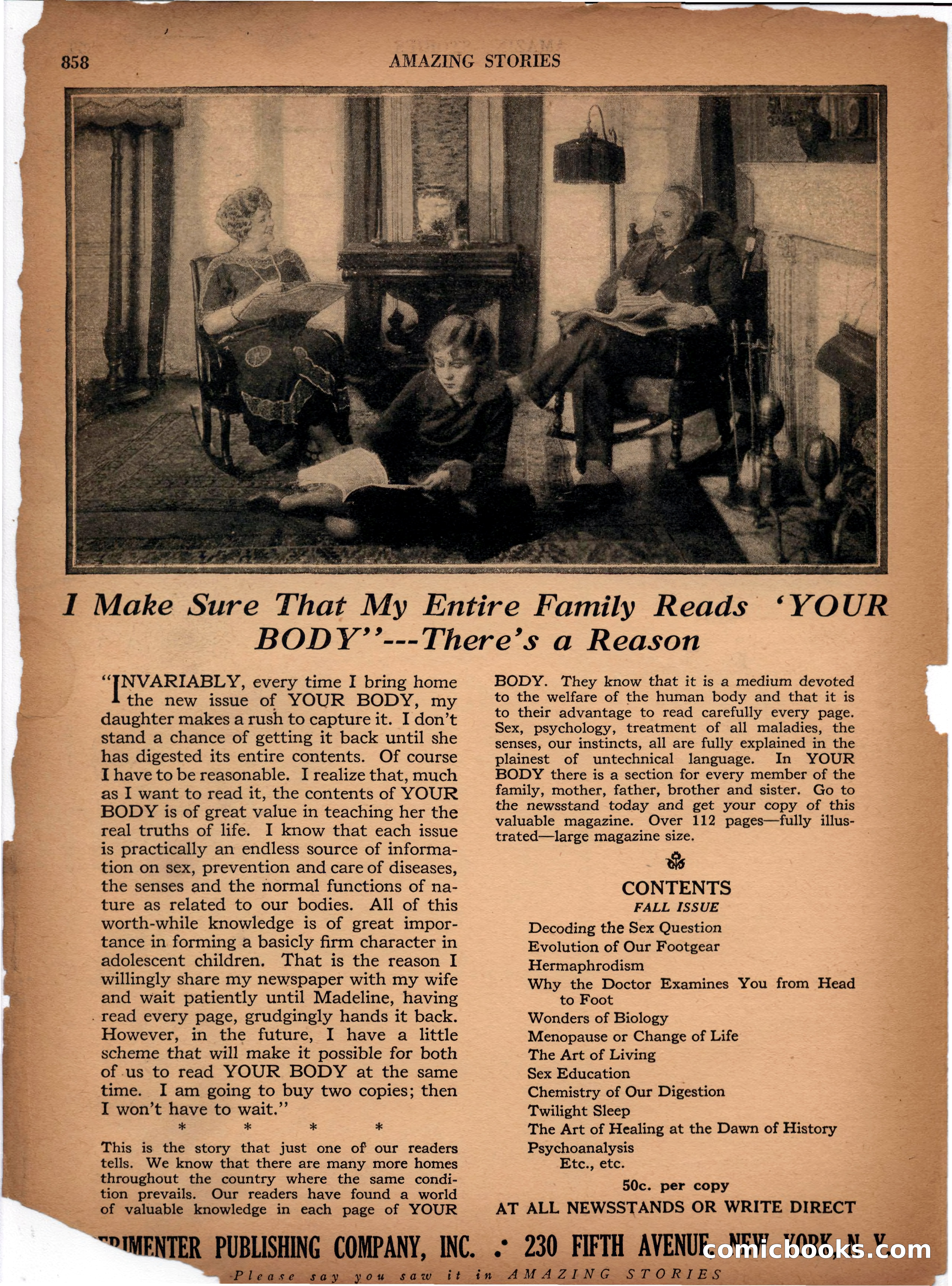 Amazing Stories, Vol. 3, No. 9 — page 93 of 99