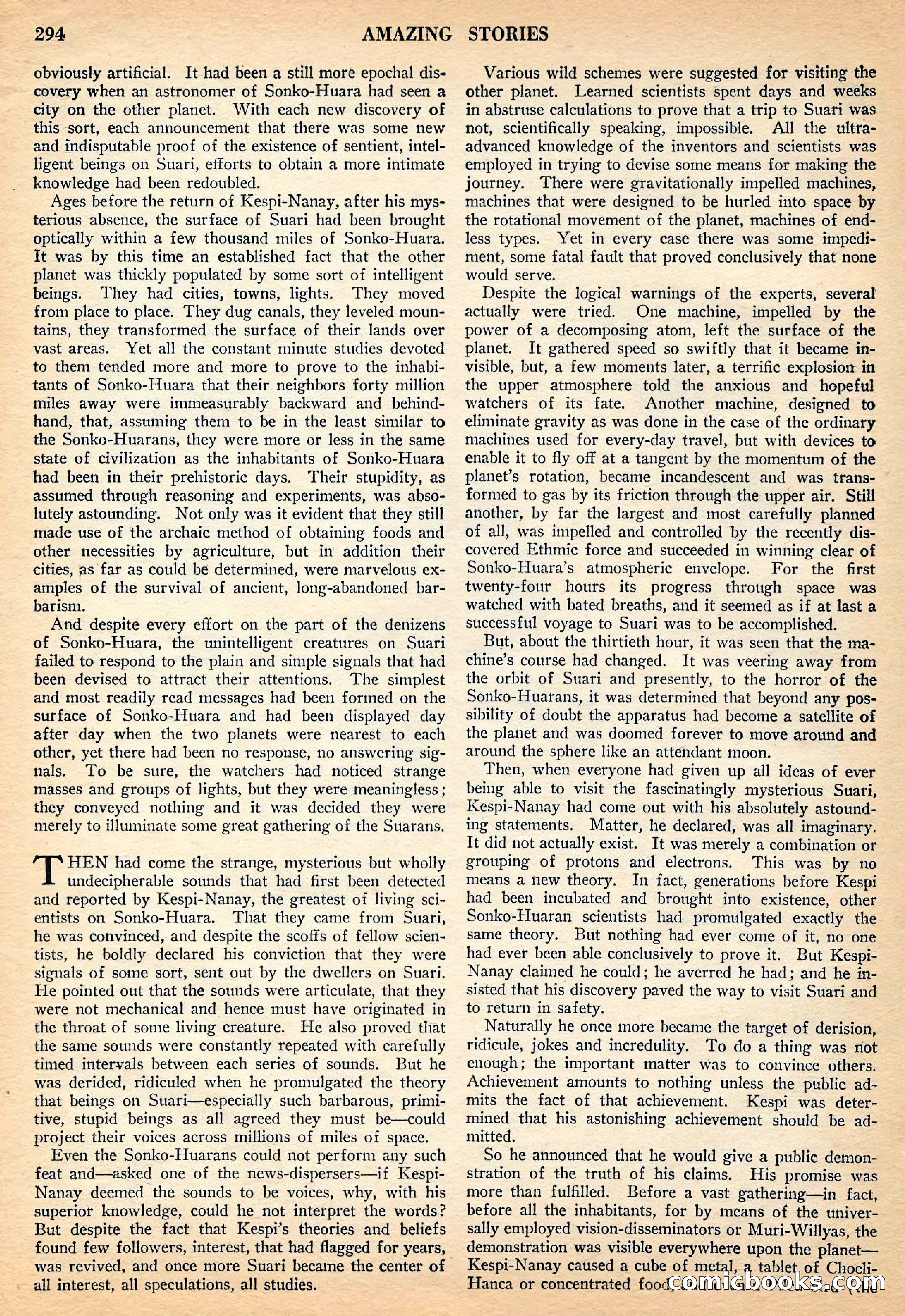 Amazing Stories, July 1930 — page 7 of 99