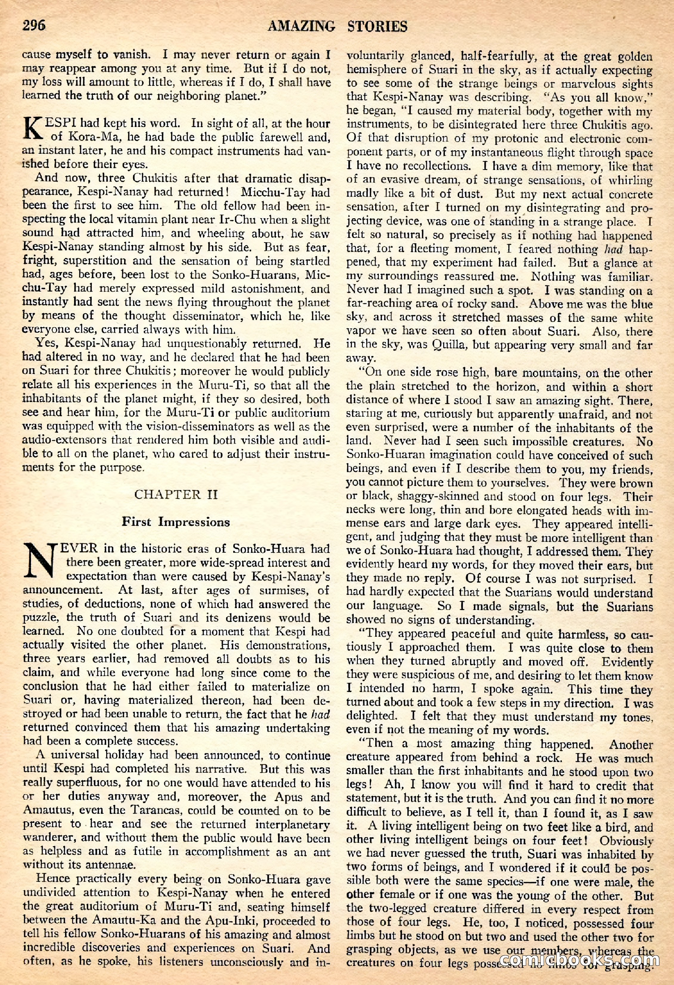 Amazing Stories, July 1930 — page 9 of 99