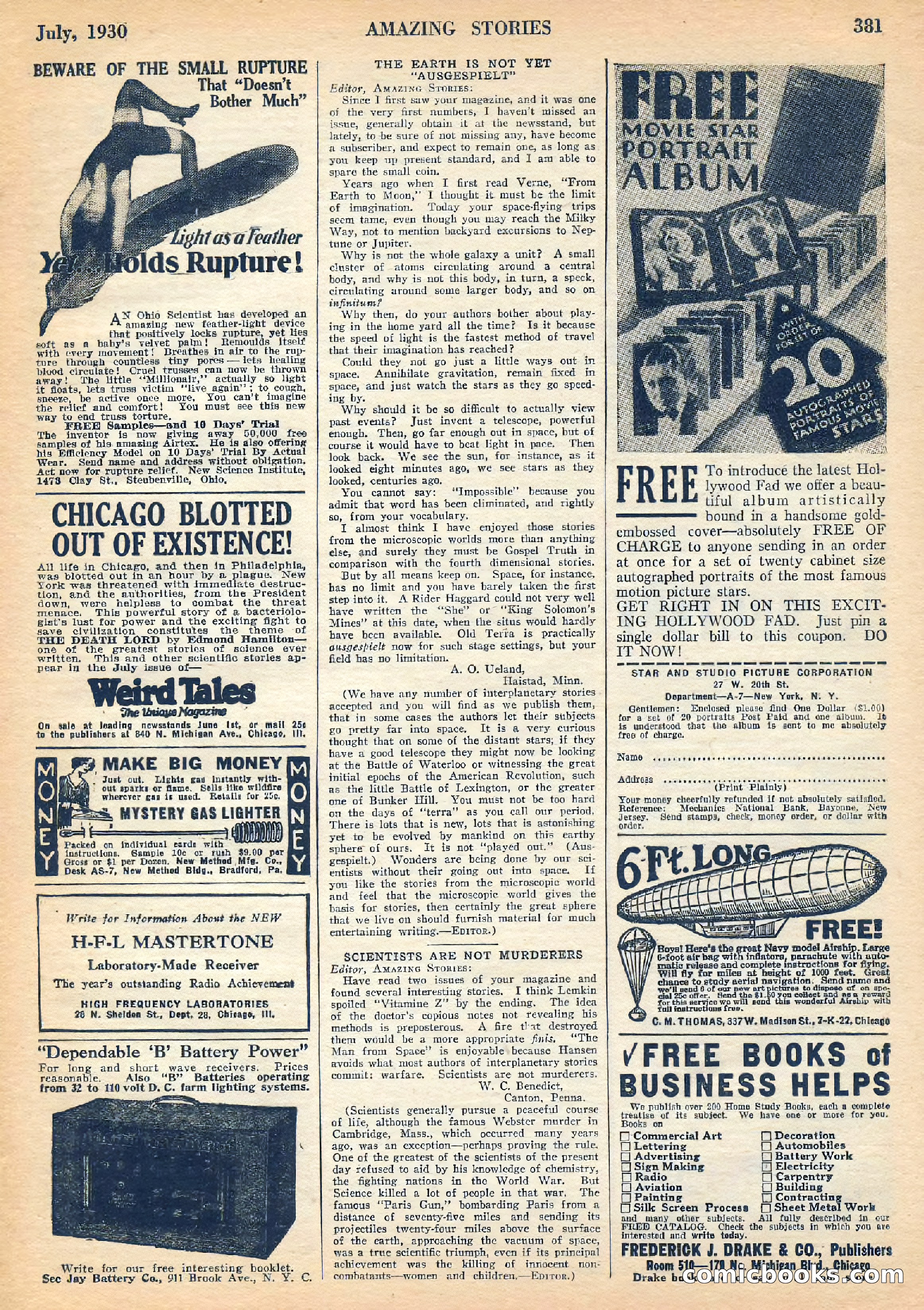 Amazing Stories, July 1930 — page 94 of 99