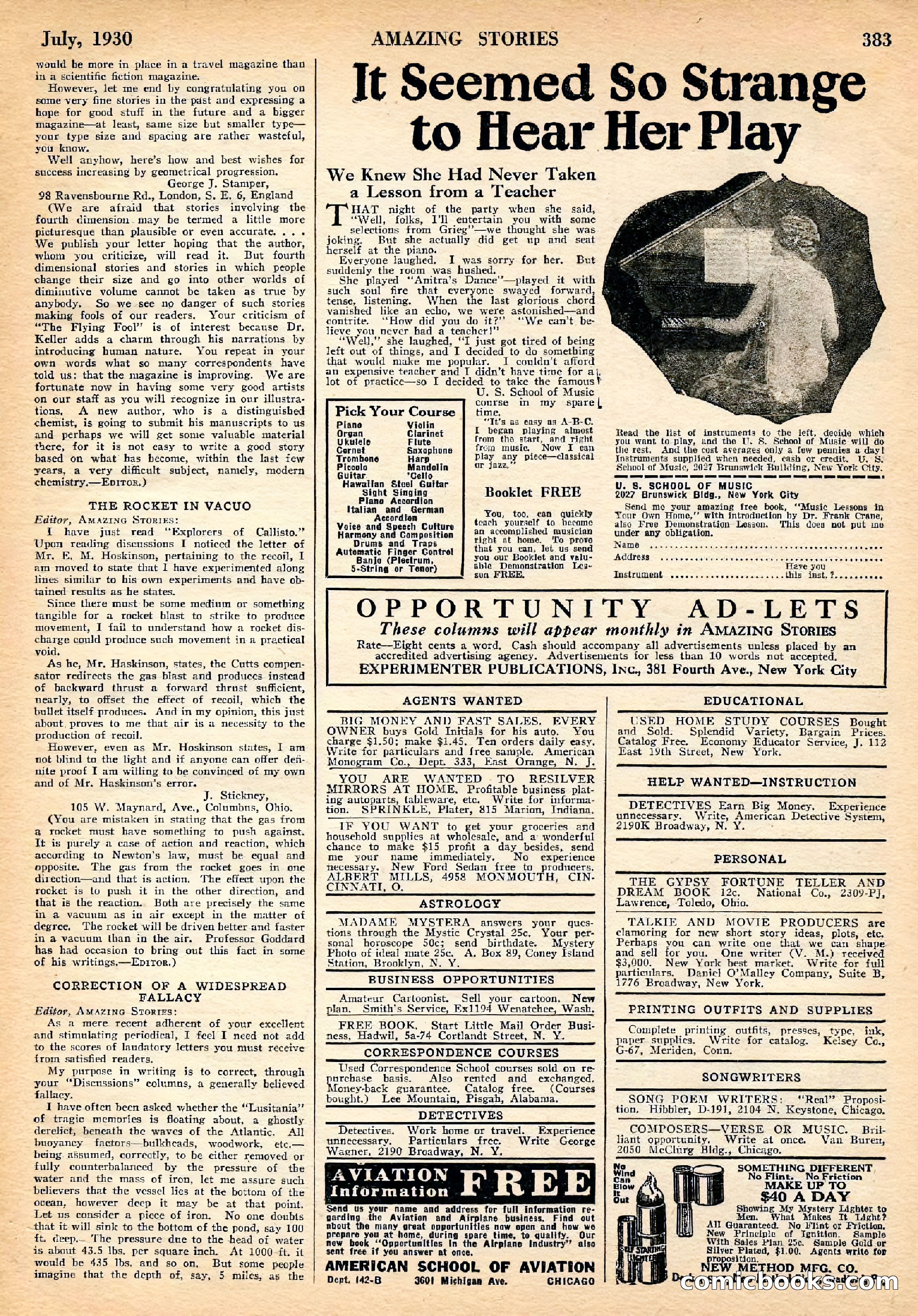 Amazing Stories, July 1930 — page 96 of 99