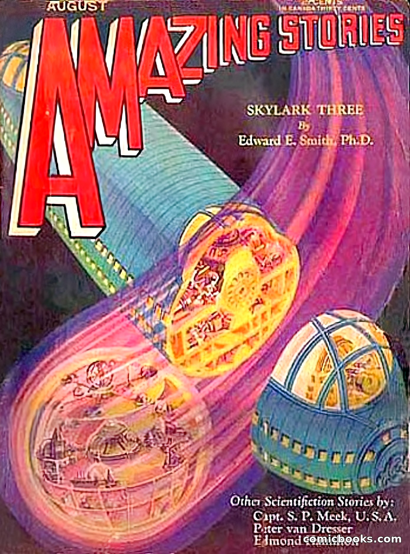 Amazing Stories, August 1930 — page 1 of 99