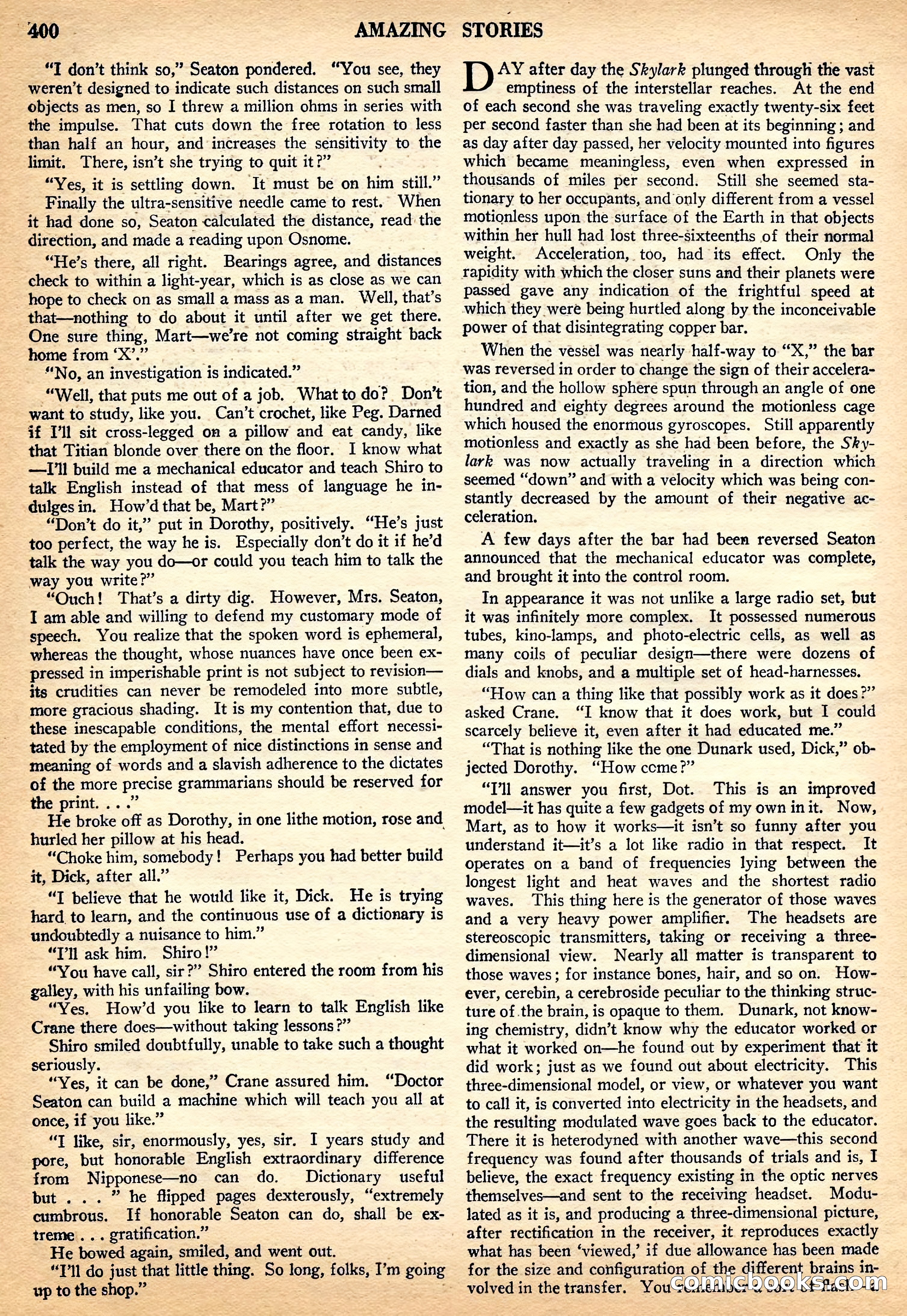 Amazing Stories, August 1930 — page 17 of 99