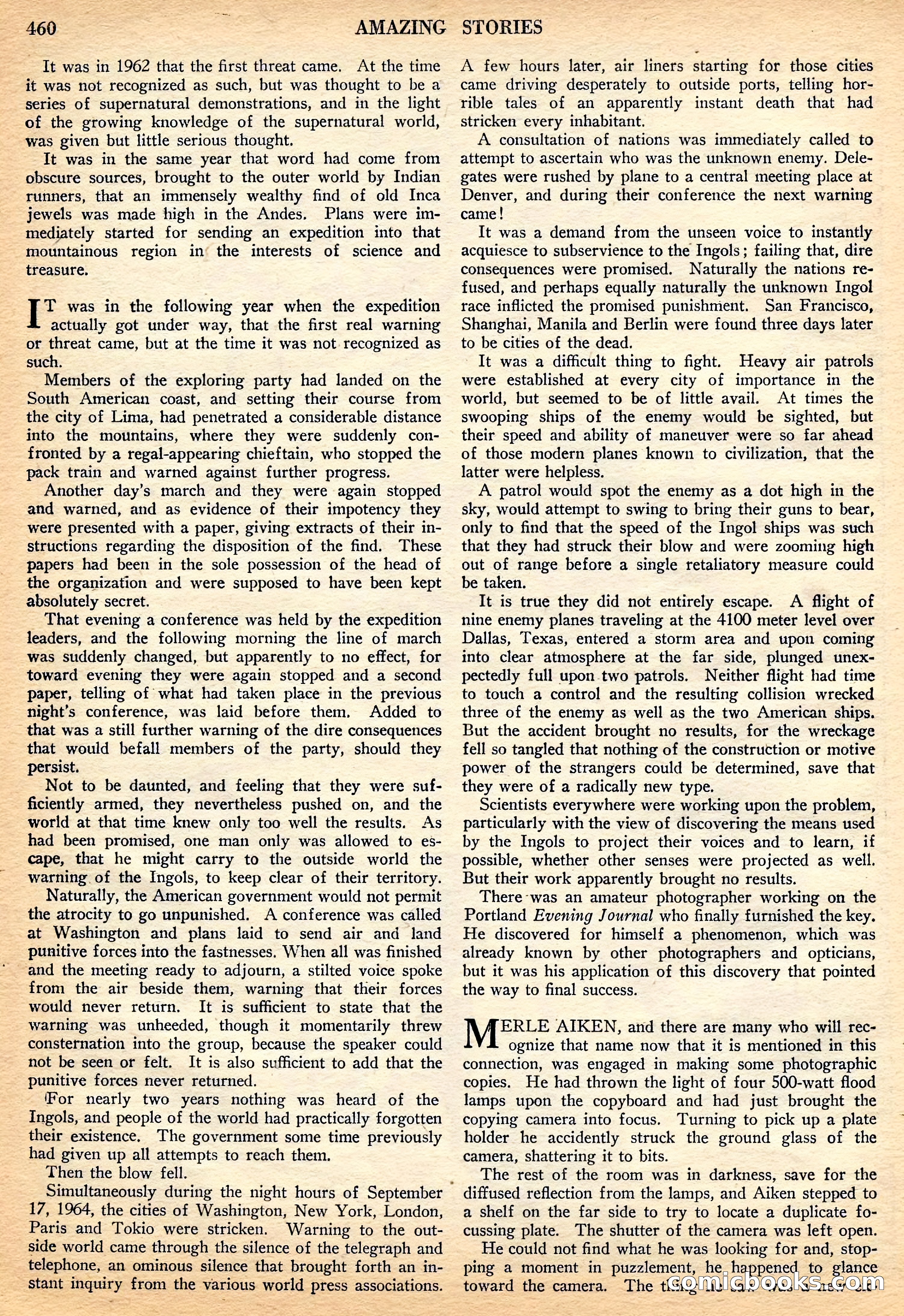 Amazing Stories, August 1930 — page 77 of 99