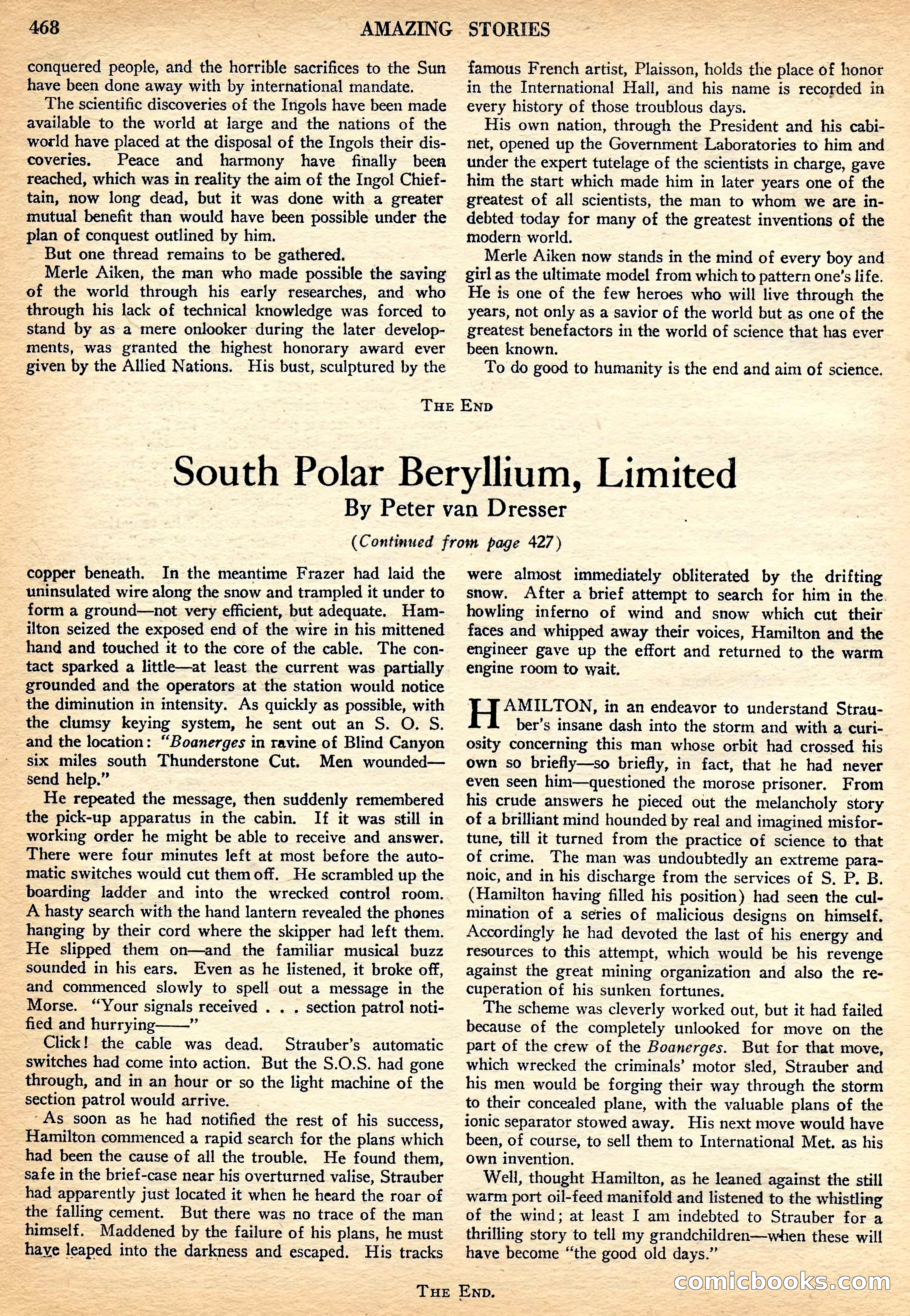 Amazing Stories, August 1930 — page 85 of 99