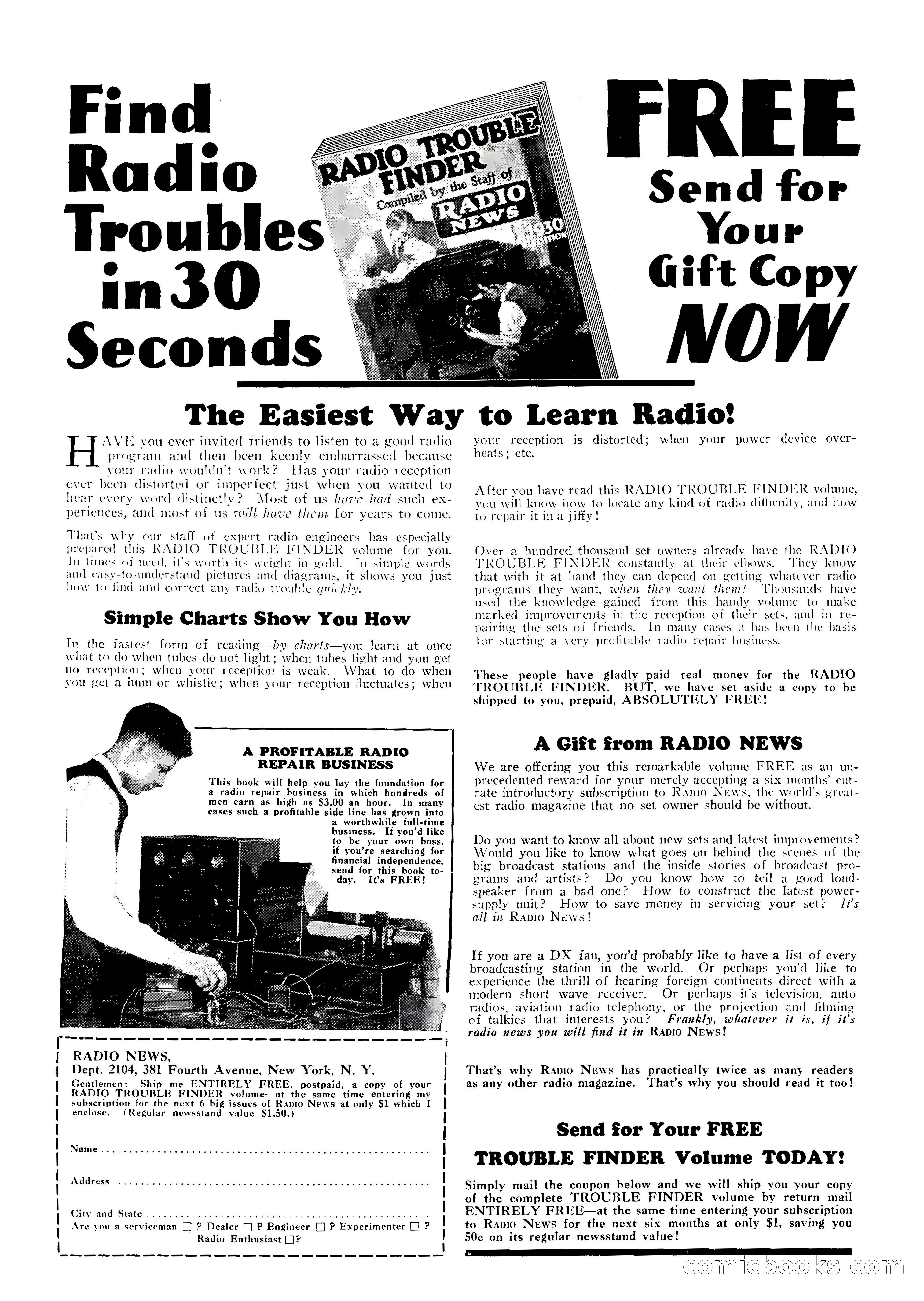 Amazing Stories, April 1931 — page 2 of 100