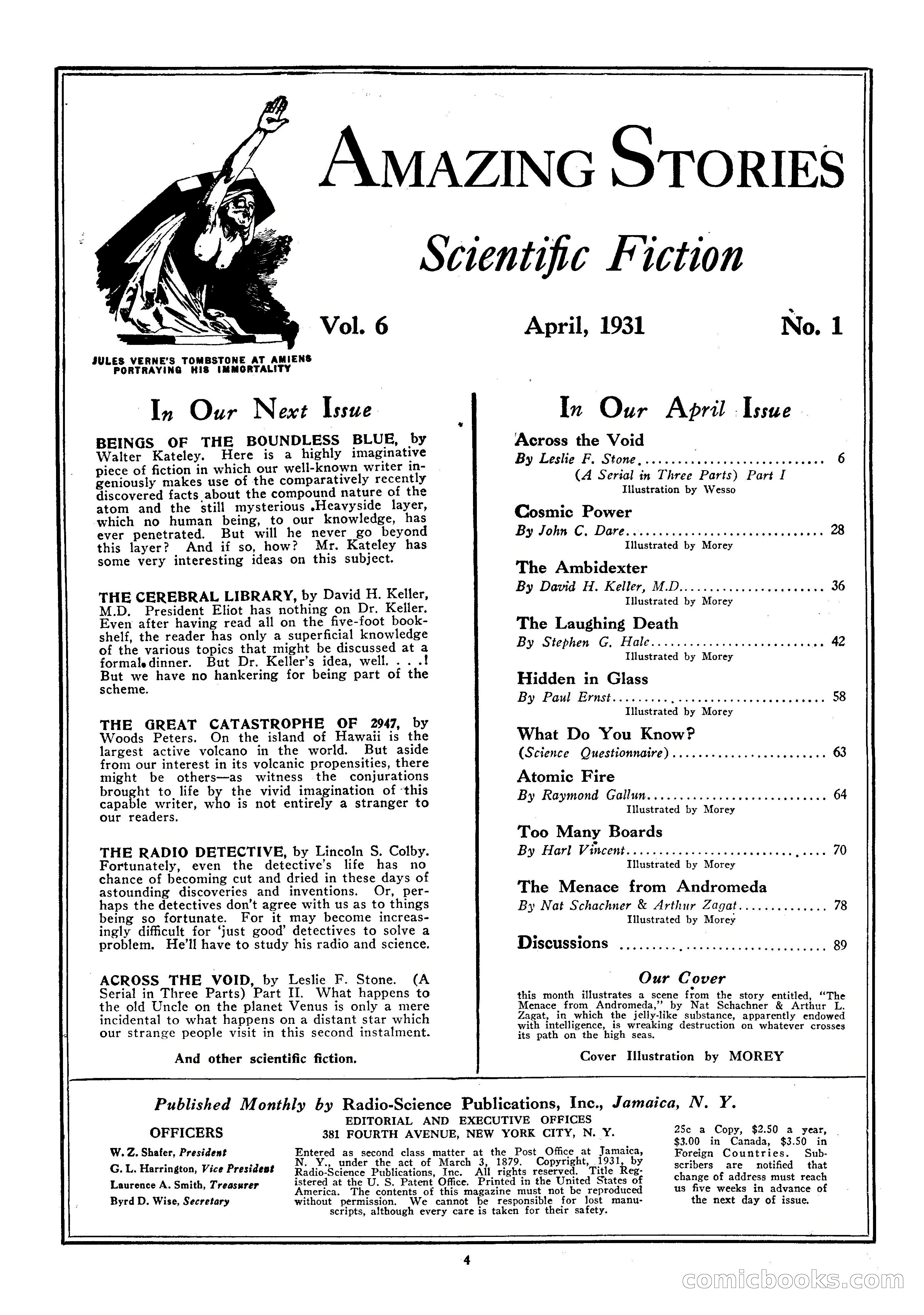Amazing Stories, April 1931 — page 6 of 100