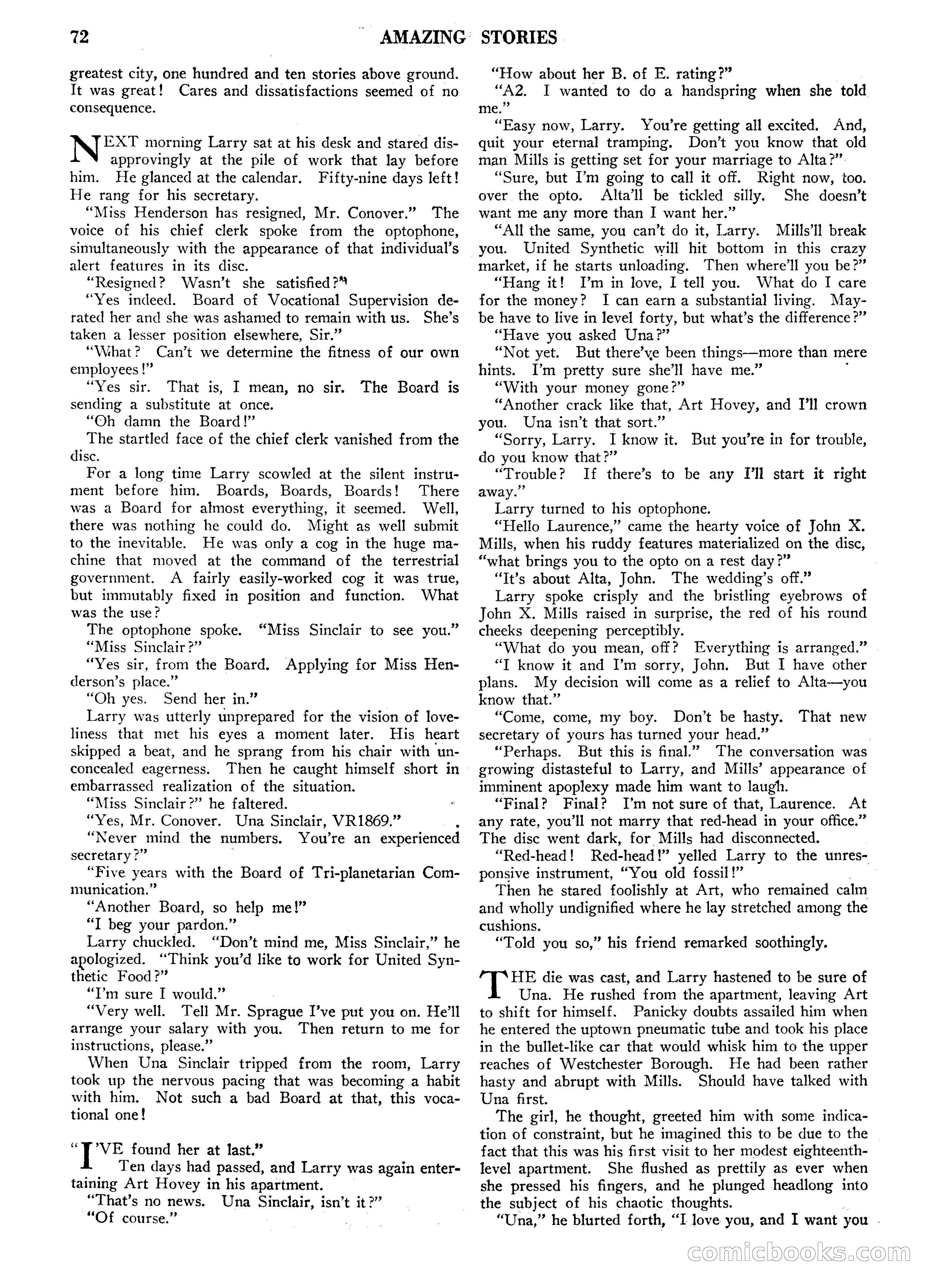Amazing Stories, April 1931 — page 74 of 100