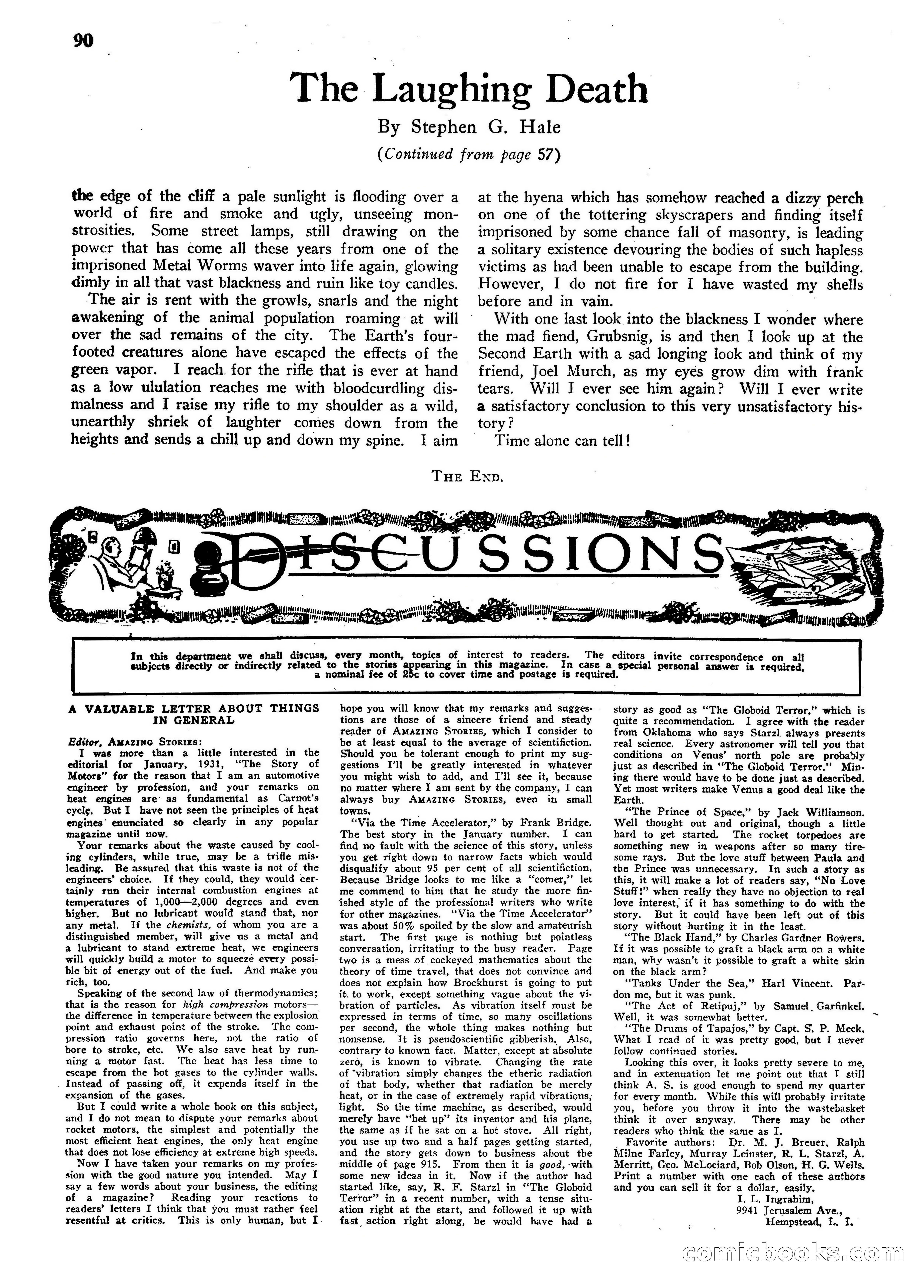 Amazing Stories, April 1931 — page 92 of 100