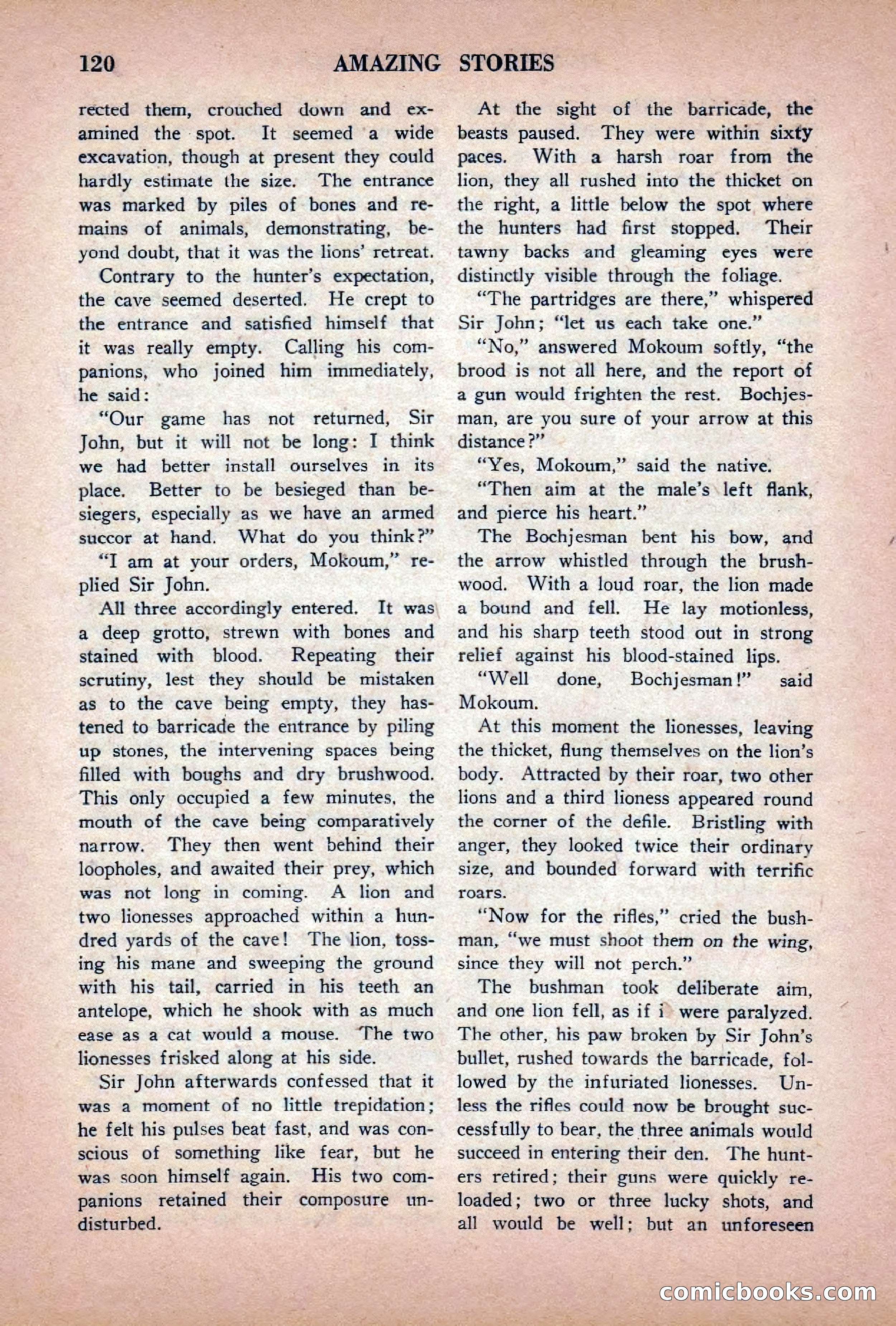 Amazing Stories, June 1934 — page 122 of 148