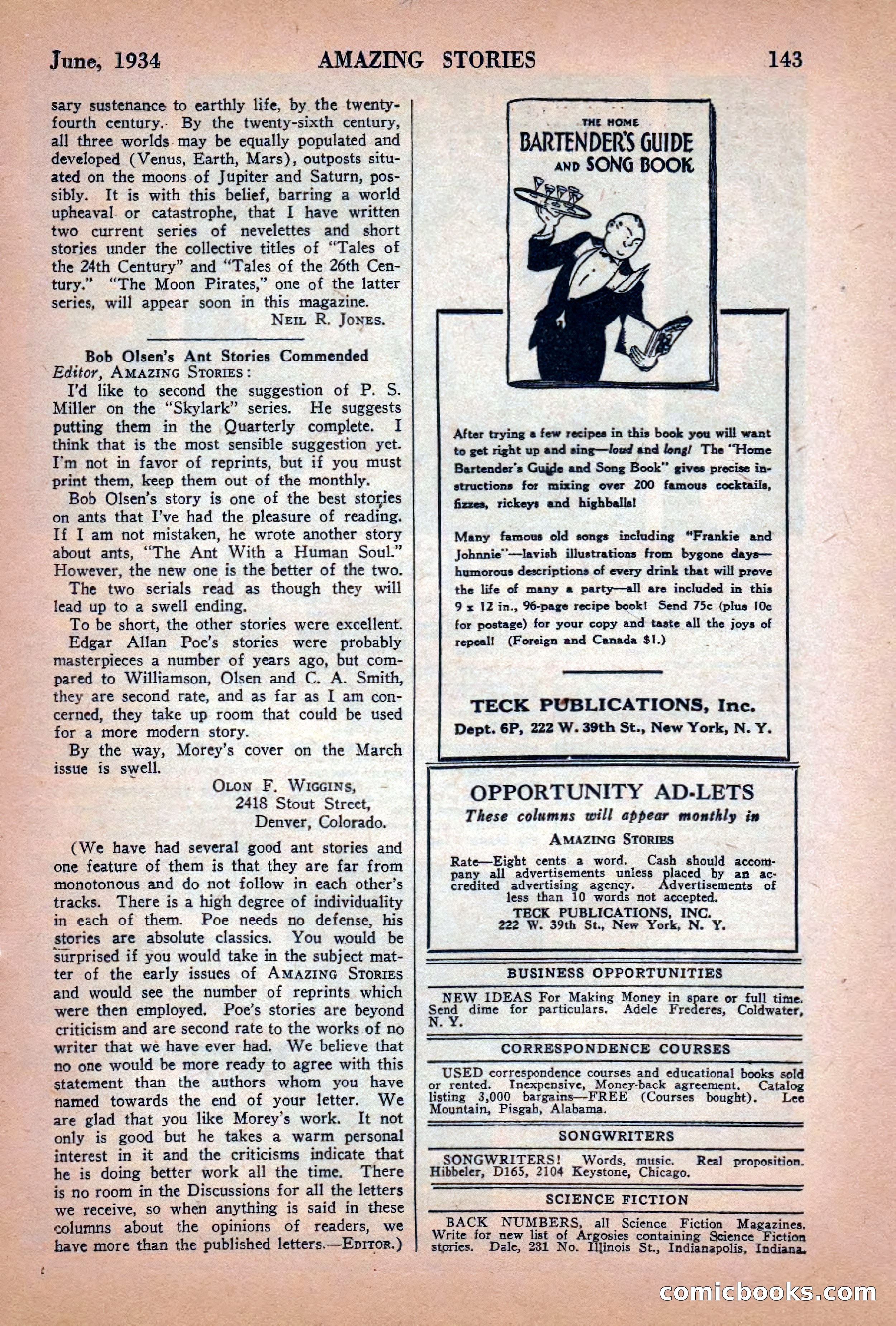 Amazing Stories, June 1934 — page 145 of 148