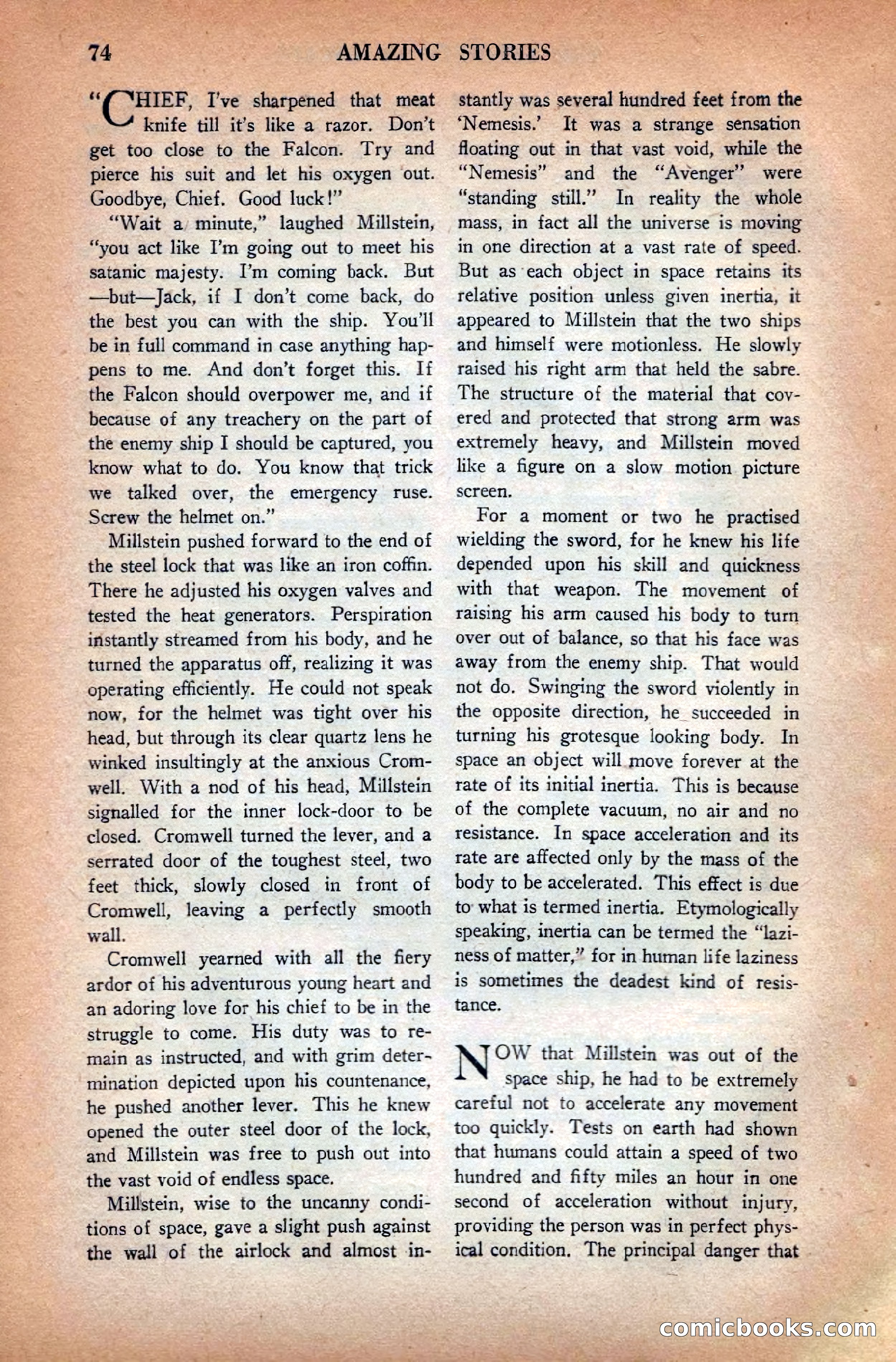 Amazing Stories, August 1934 — page 76 of 148