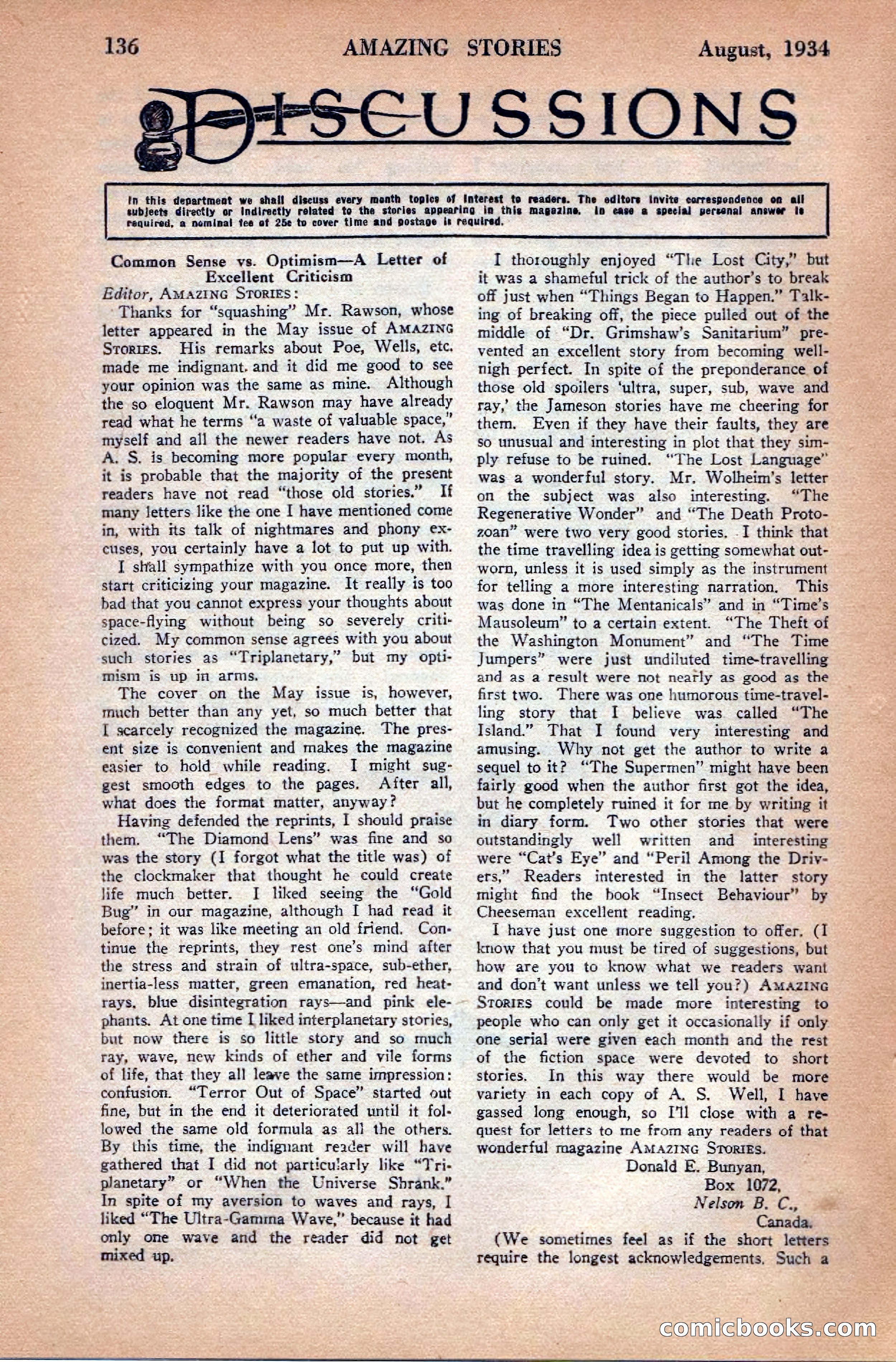 Amazing Stories, August 1934 — page 138 of 148