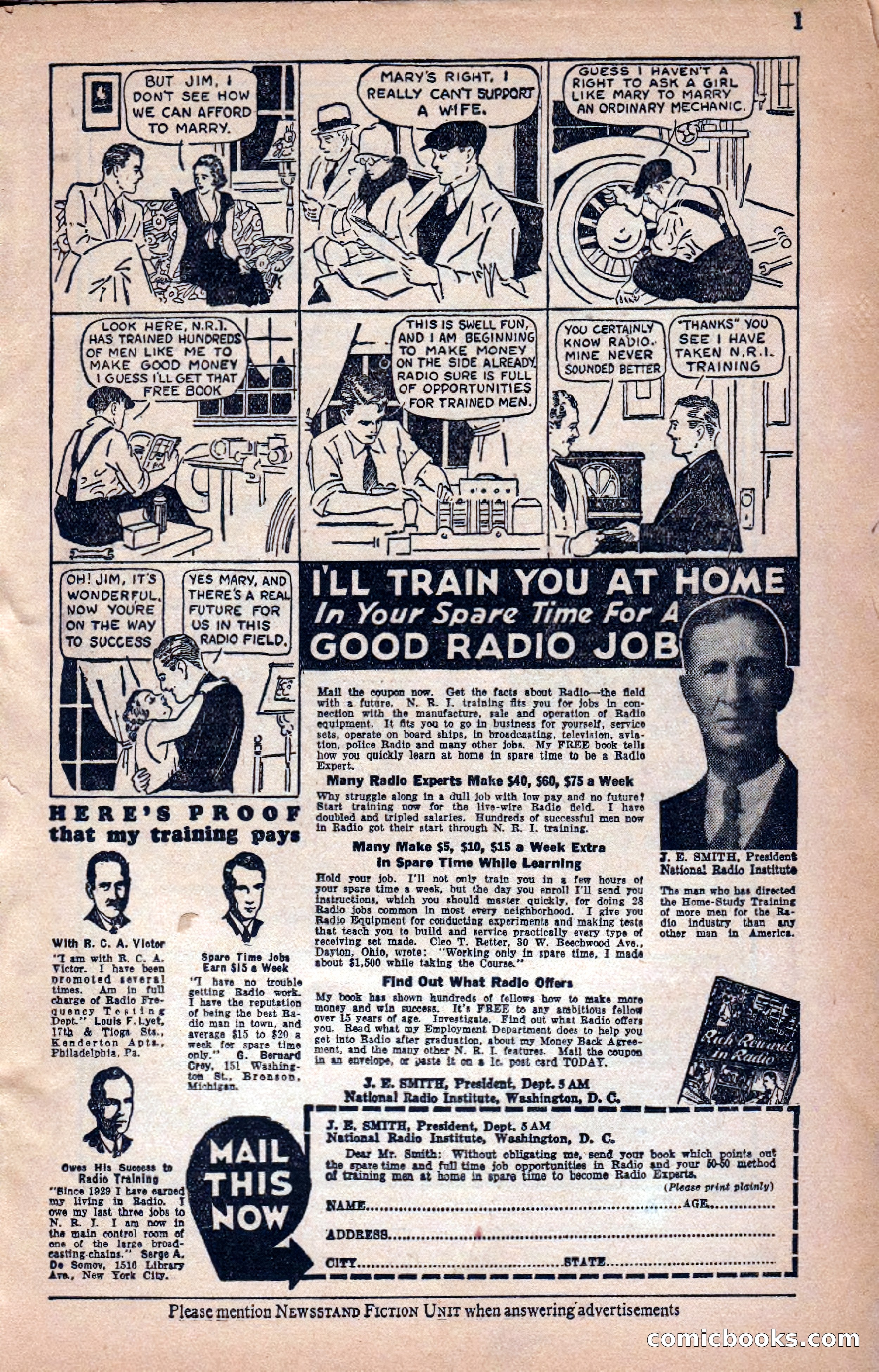 Amazing Stories, January 1935 — page 3 of 148