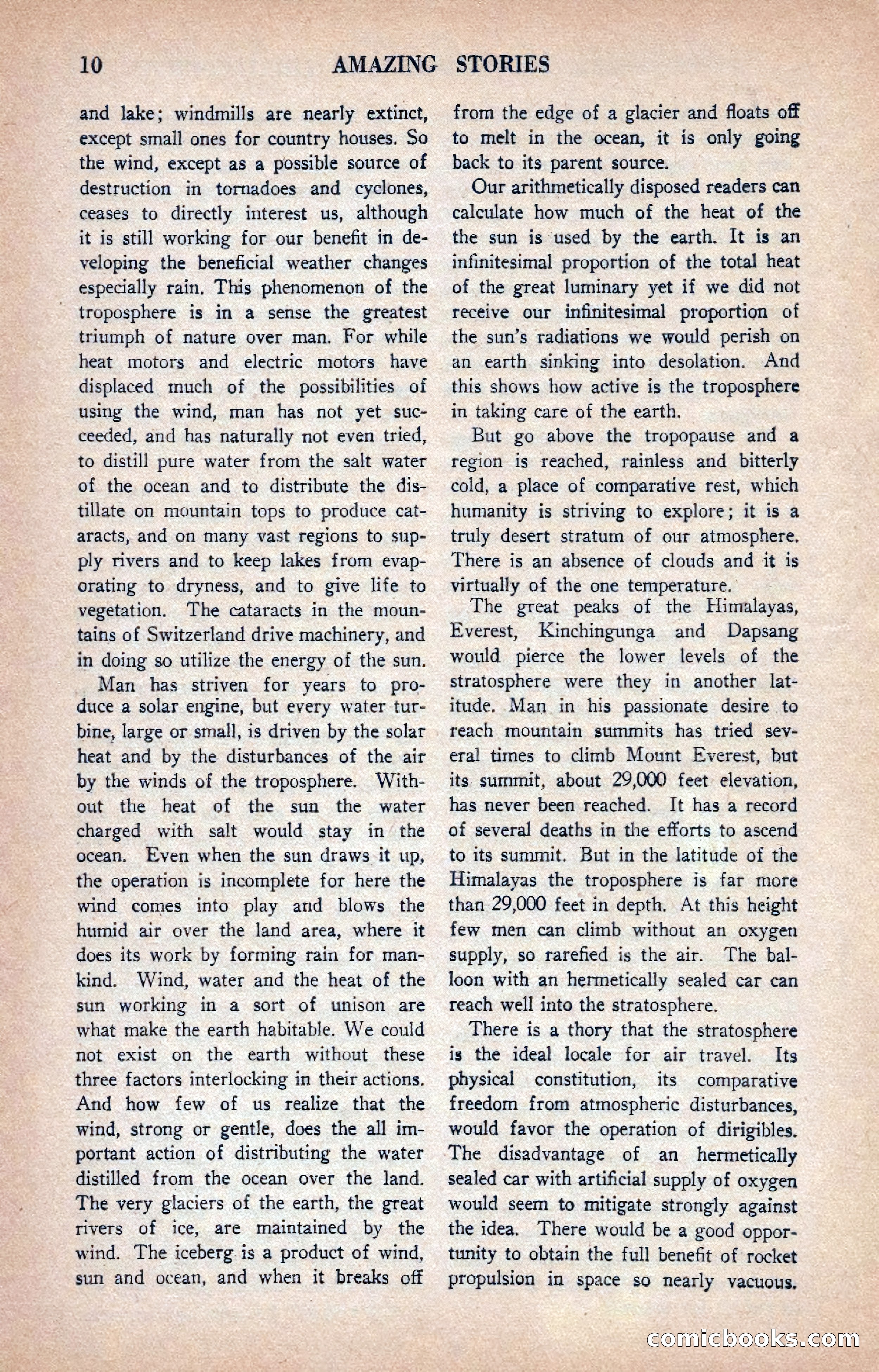 Amazing Stories, January 1935 — page 12 of 148